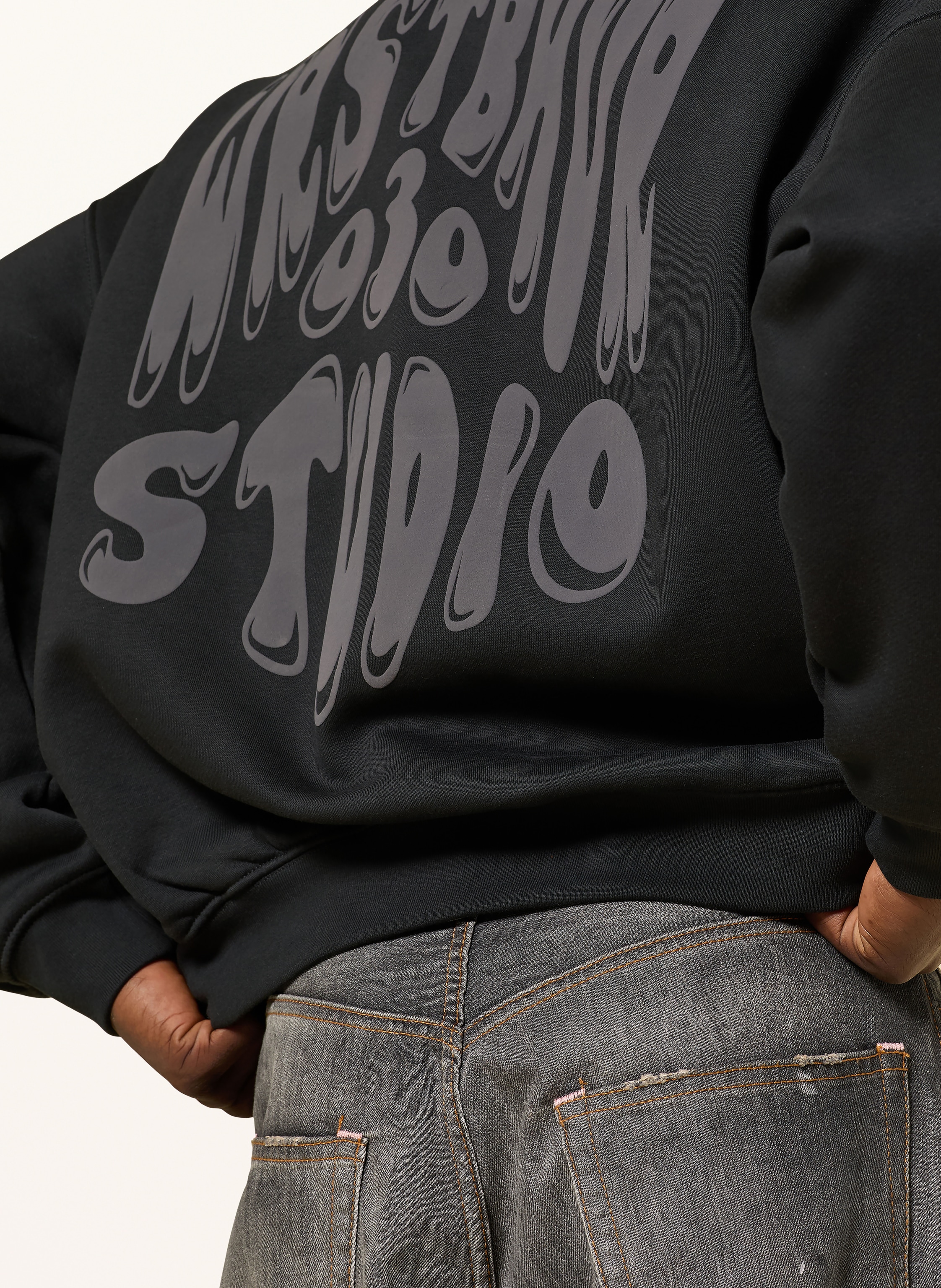 Thumbnail - Wrstbhvr Oversized-Sweatshirt Flynn schwarz