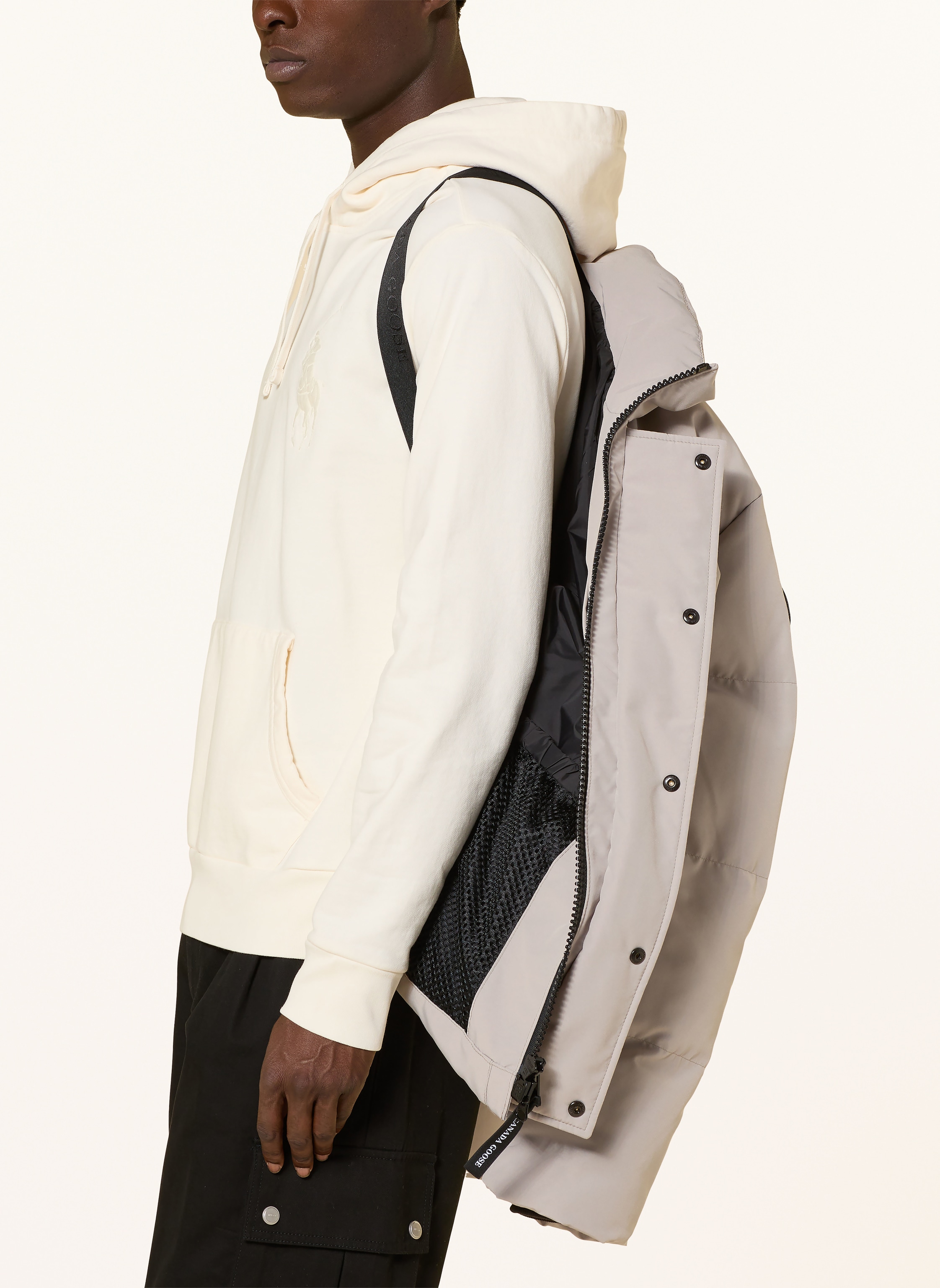 Thumbnail - Canada Goose Daunenjacke Bayview grau