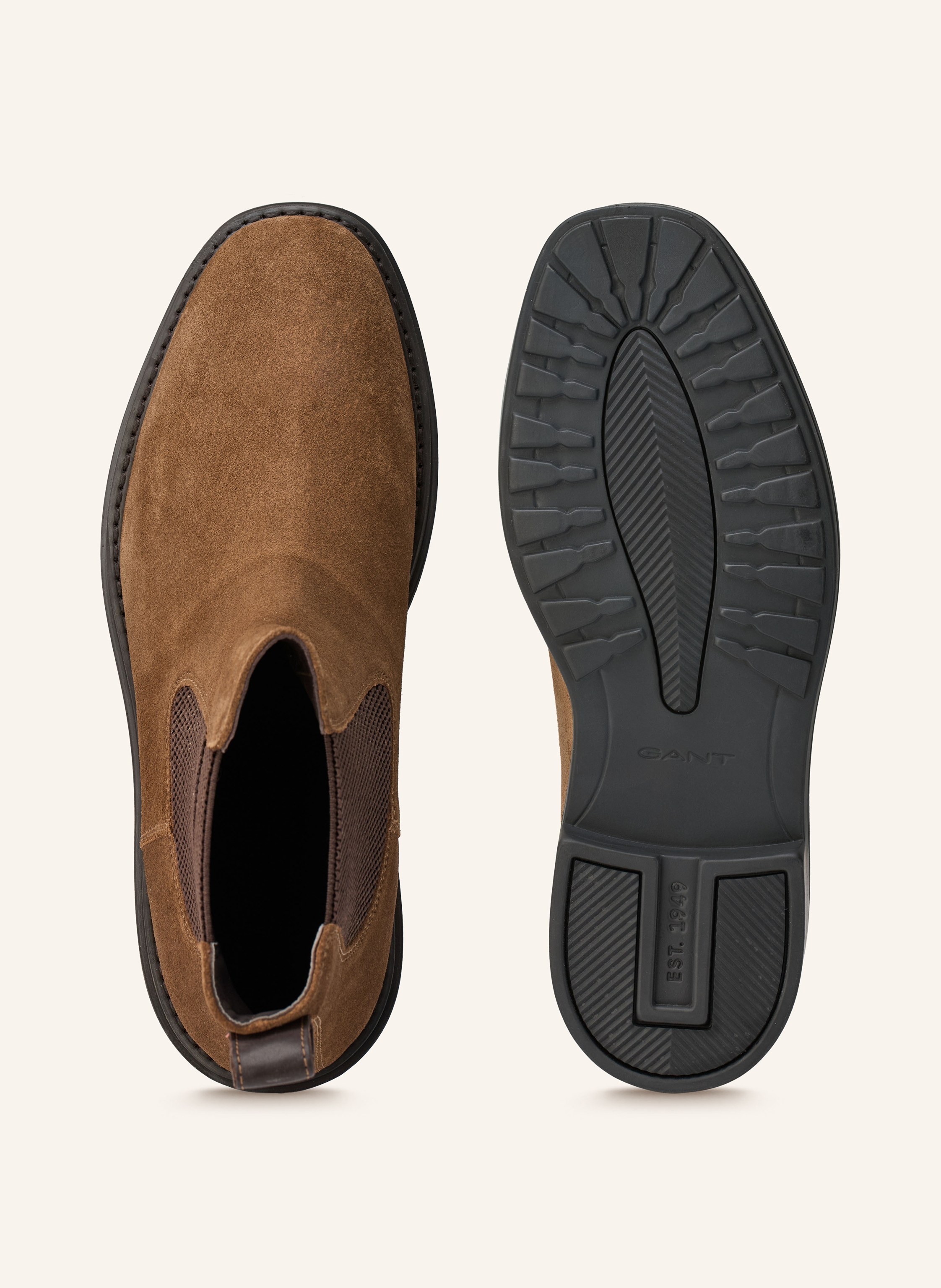 Thumbnail - Gant Chelsea-Boots Boggar braun