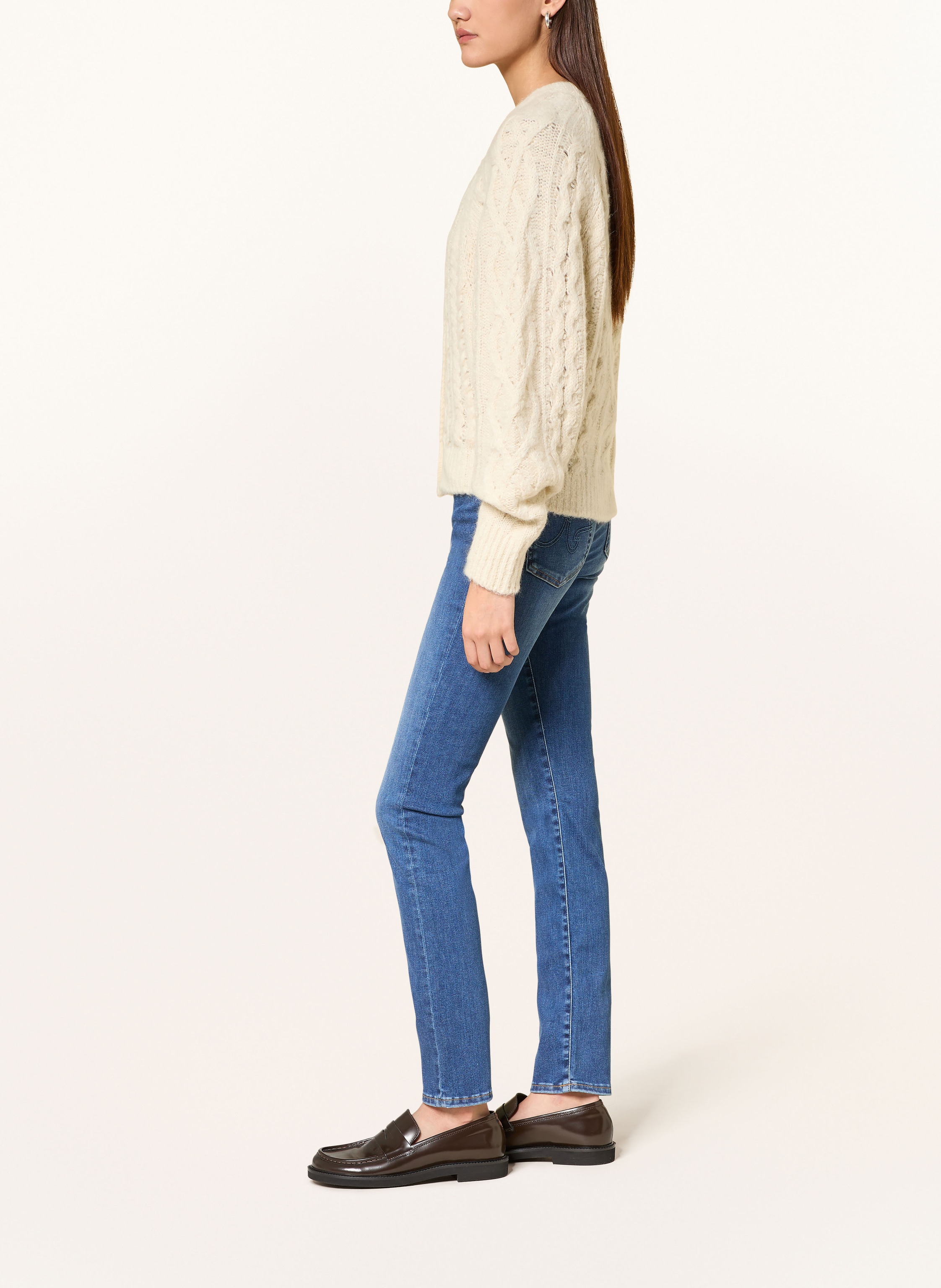 Thumbnail - Ag Jeans Straight Jeans Prima blau