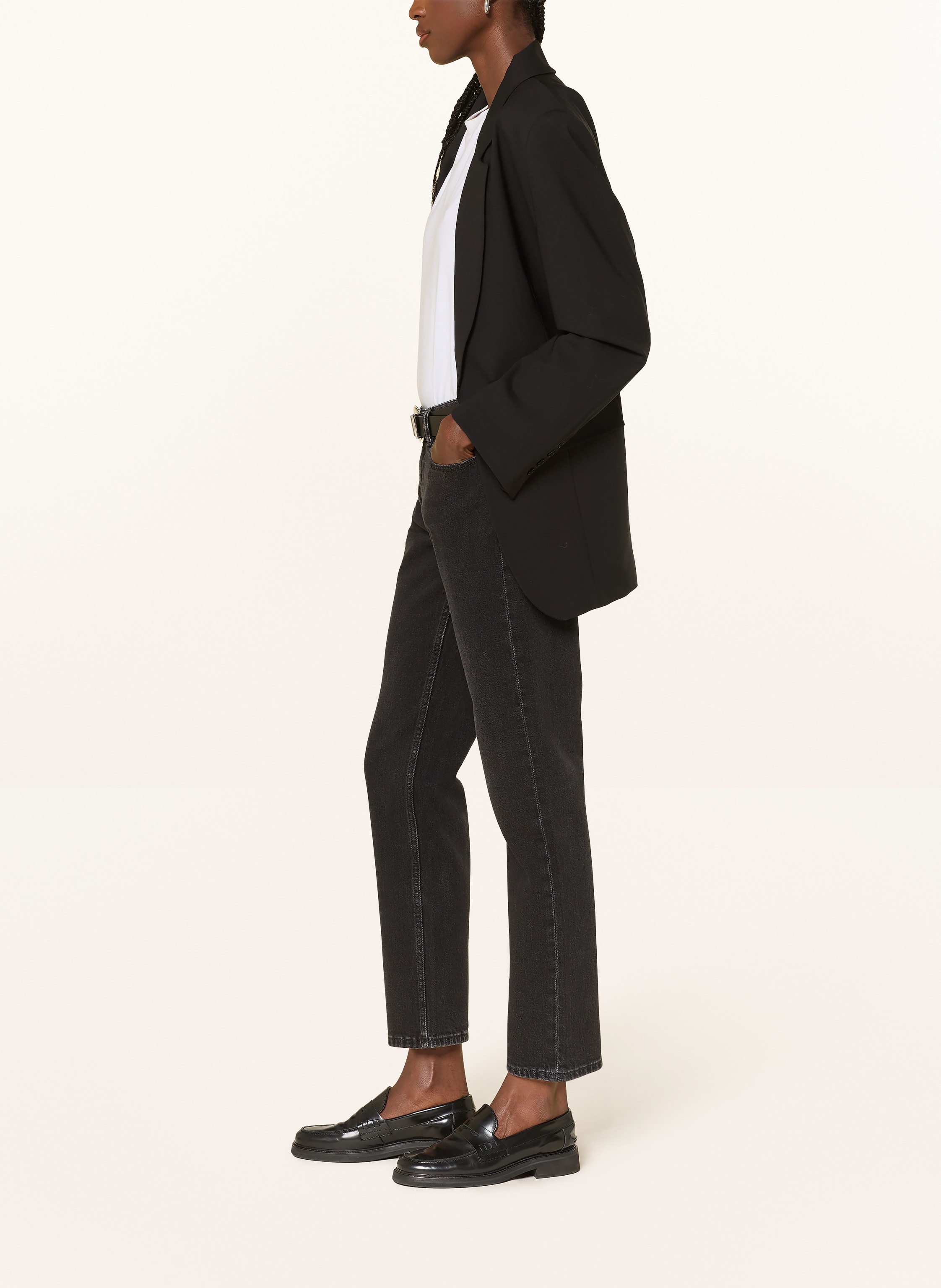 Thumbnail - Ag Jeans Jeans Fiance Slouchy Carrot schwarz