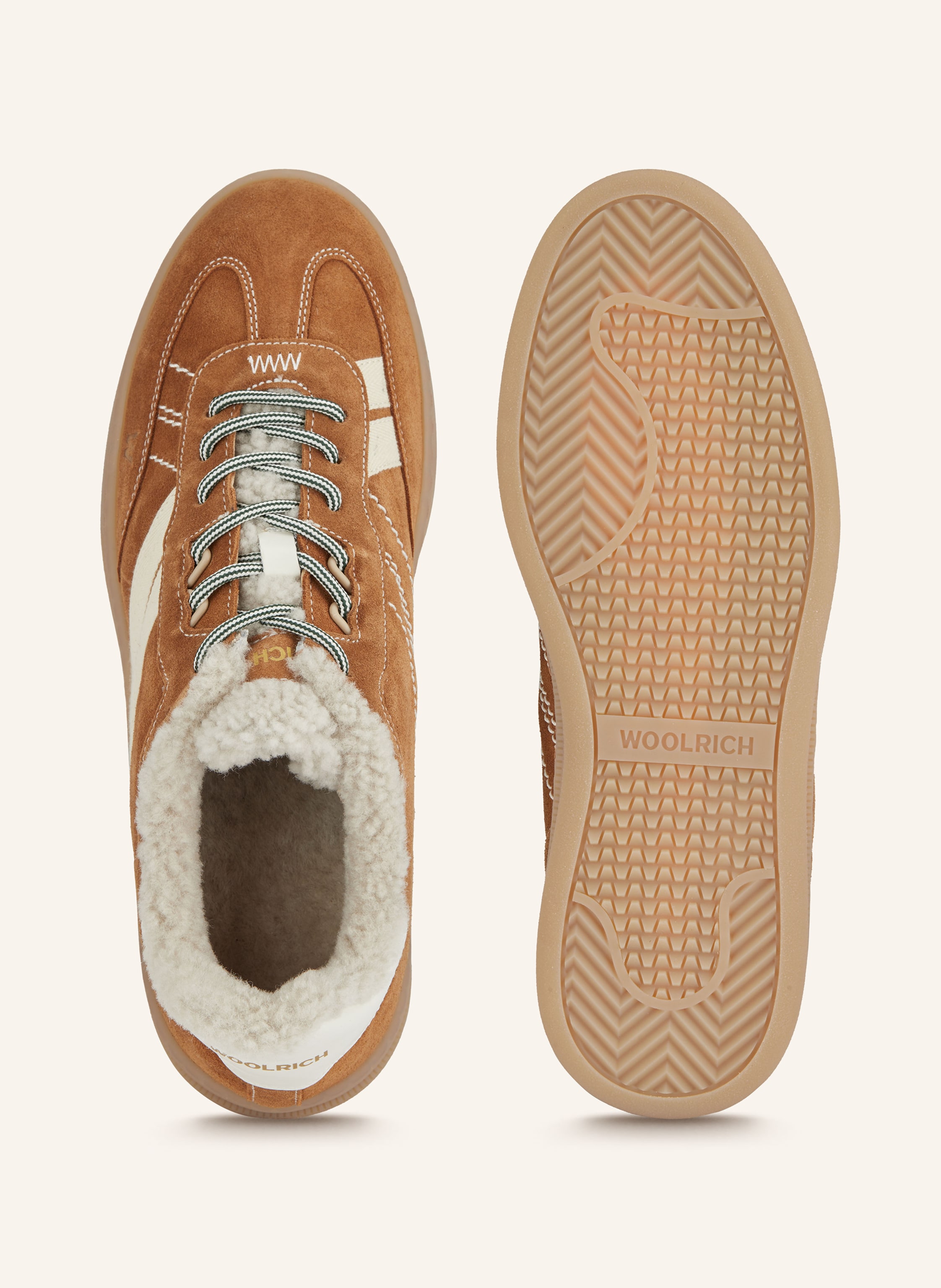 Thumbnail - Woolrich Sneaker beige