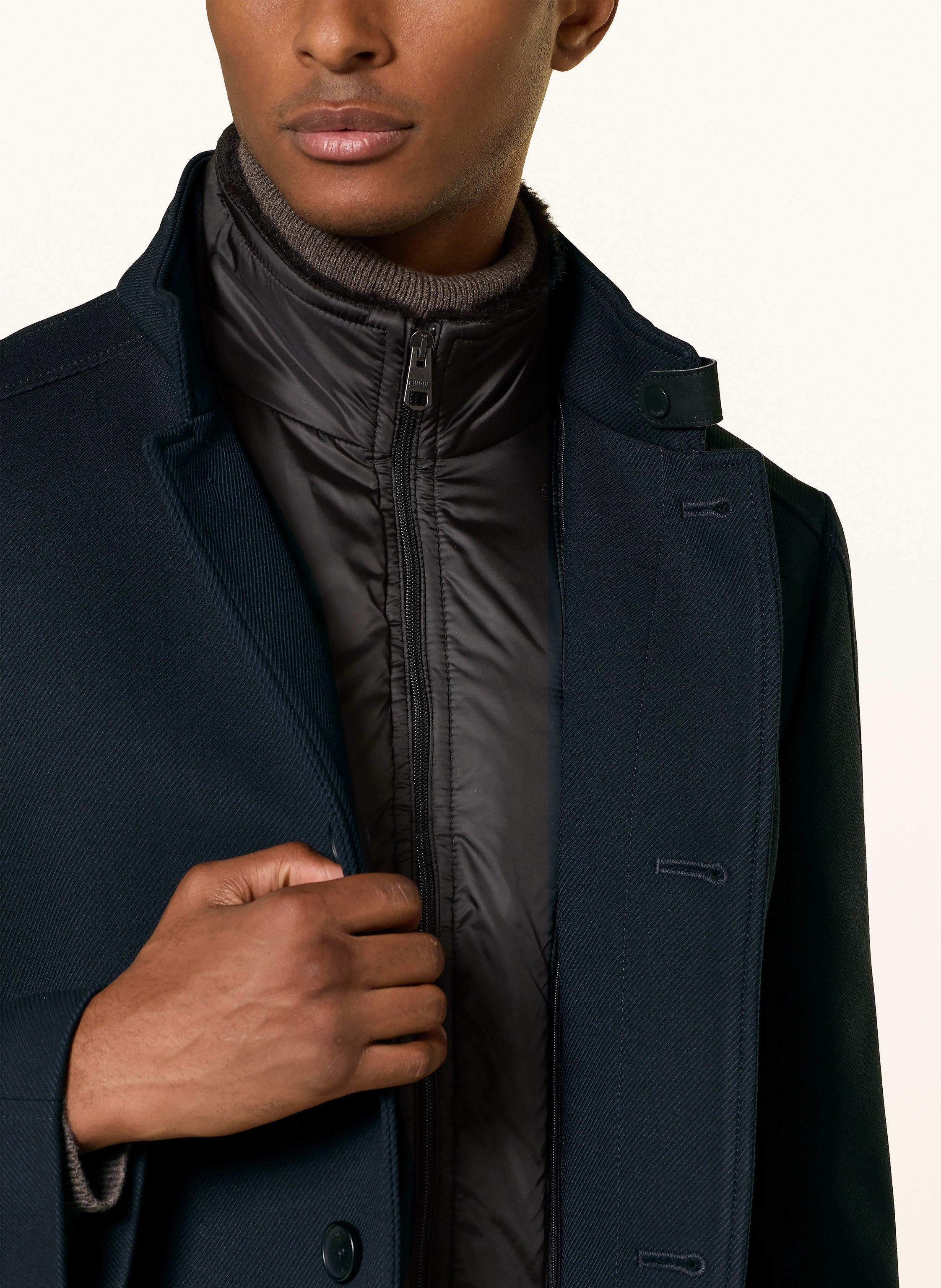 Thumbnail - Cinque Mantel Ciarsenal Mit Herausnehmbarer Blende blau