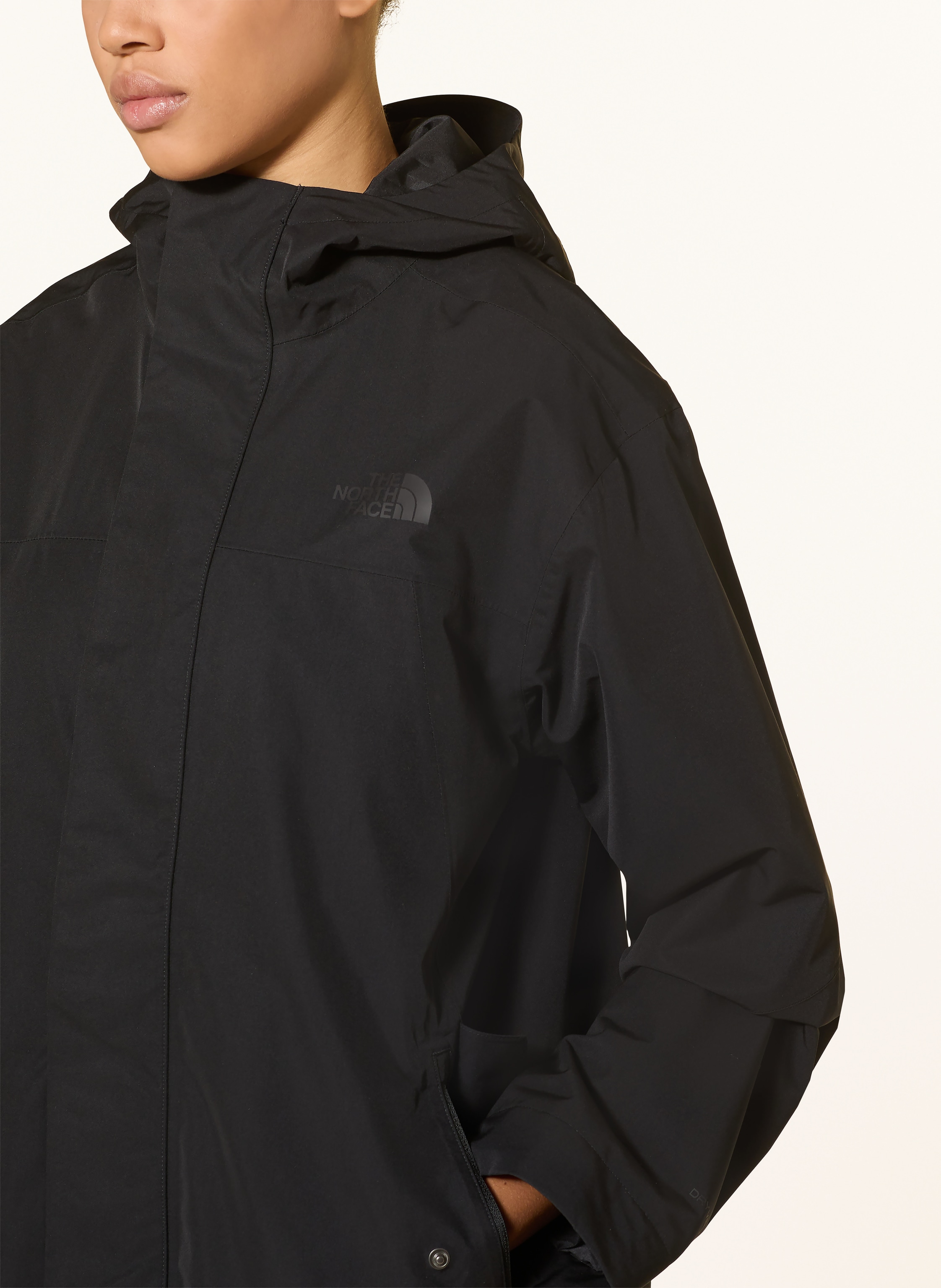 Thumbnail - The North Face Regenmantel Nukabi schwarz