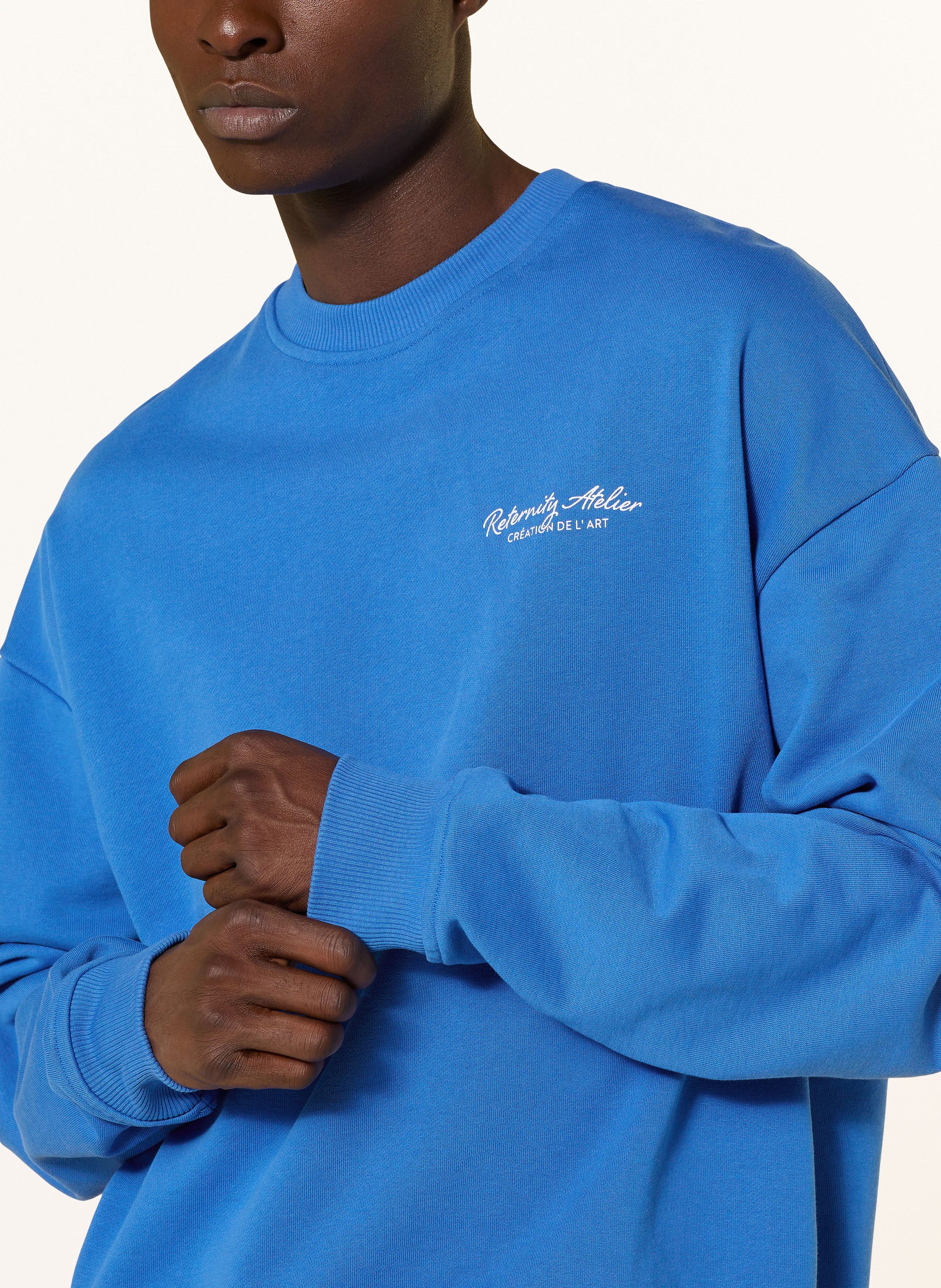 Thumbnail - Reternity Sweatshirt De L'art blau