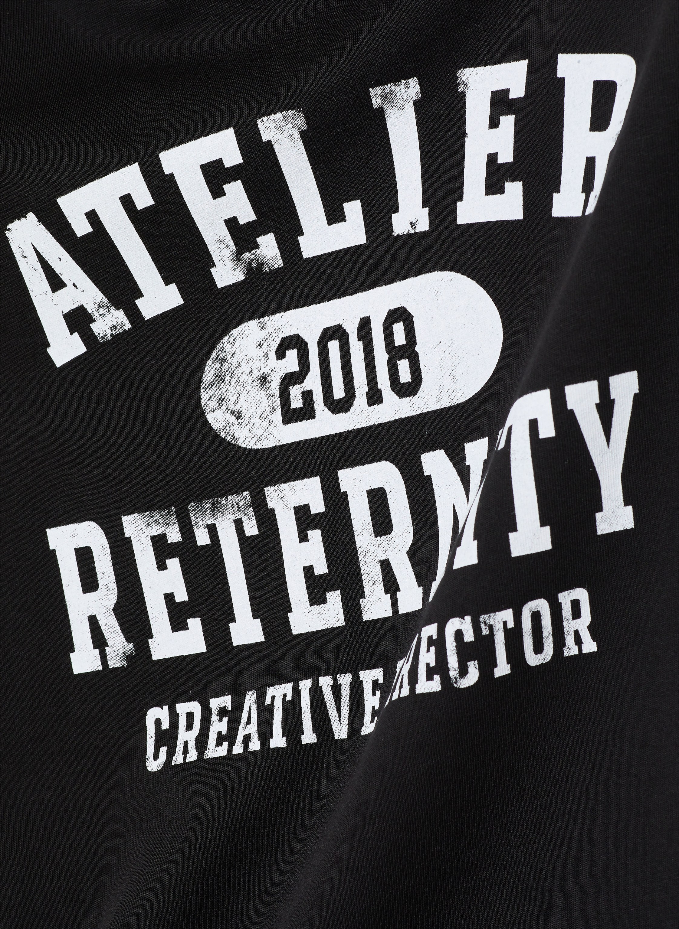 Thumbnail - Reternity T-Shirt Atelier Emblem schwarz