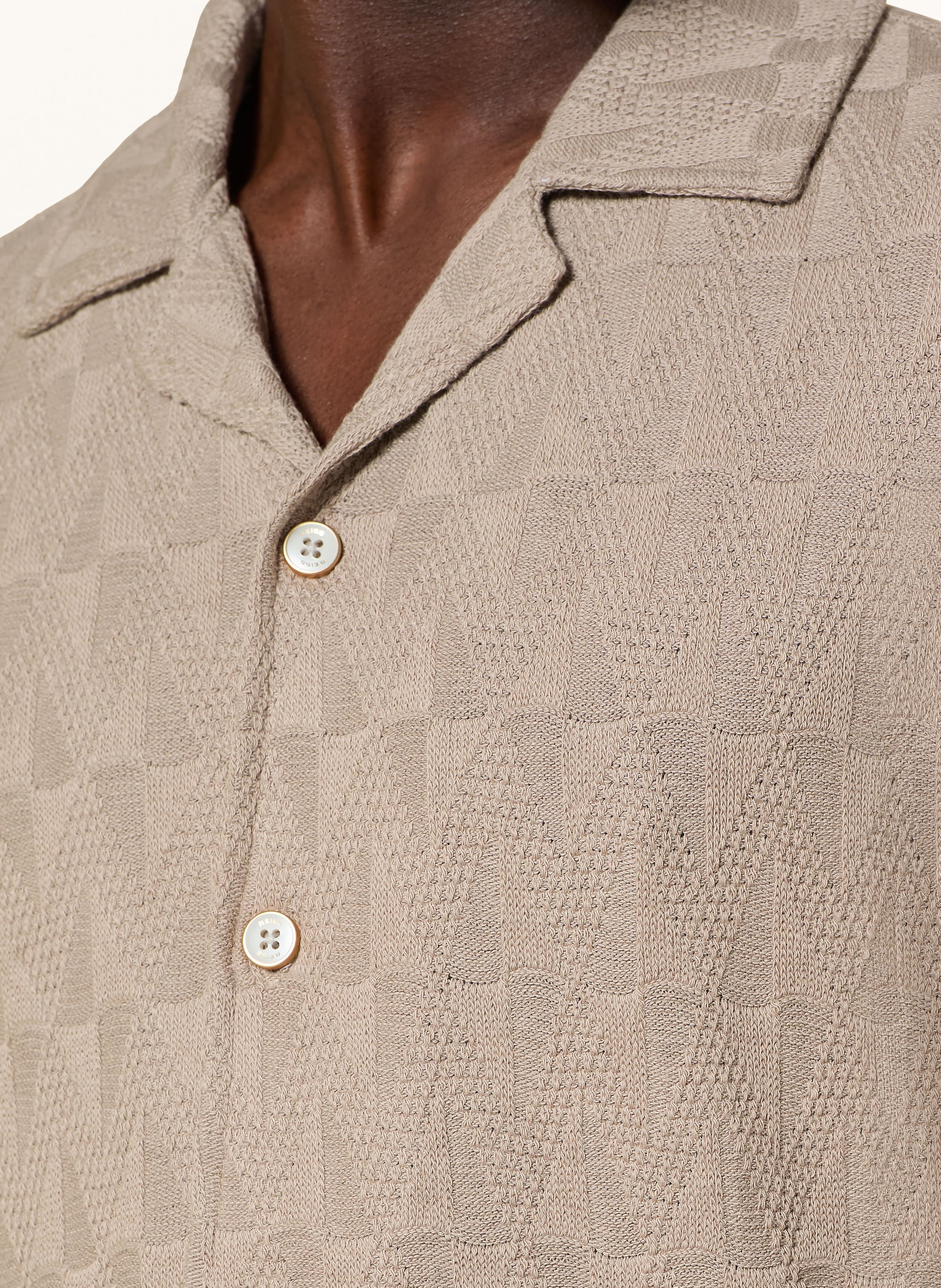 Thumbnail - Reiss Resorthemd Ackling Regular Fit braun