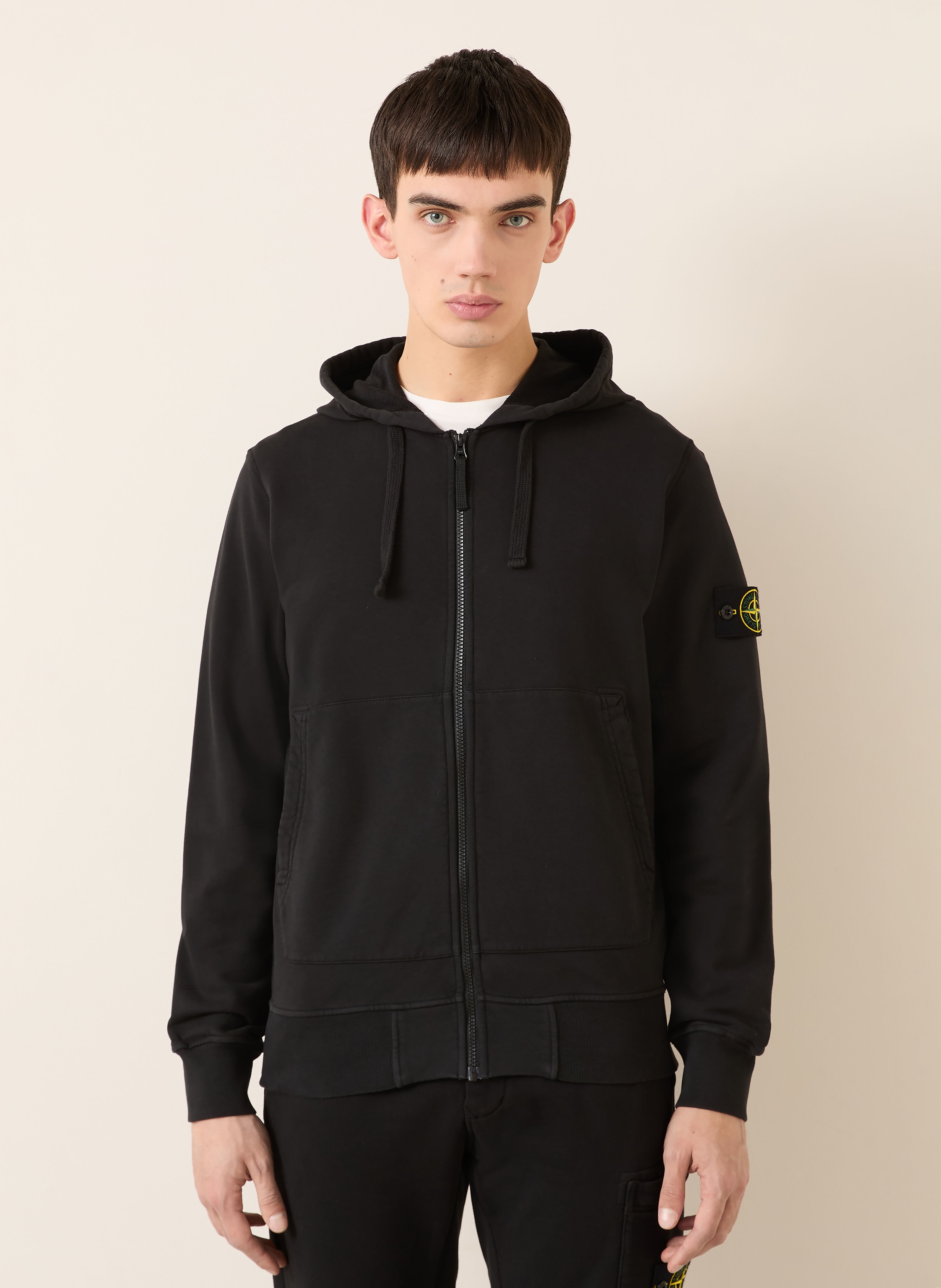 Thumbnail - Stone Island Sweatjacke schwarz