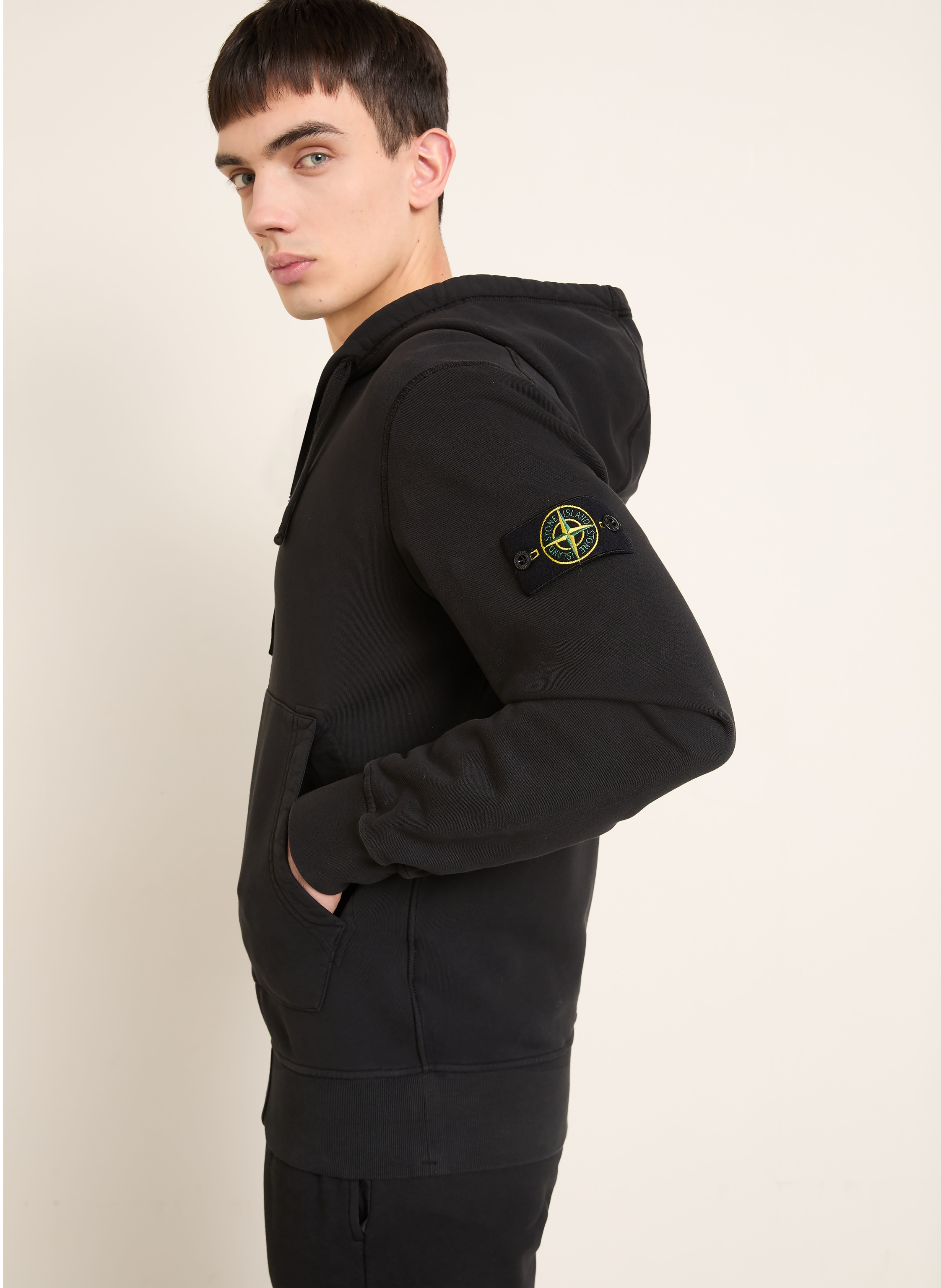 Thumbnail - Stone Island Sweatjacke schwarz