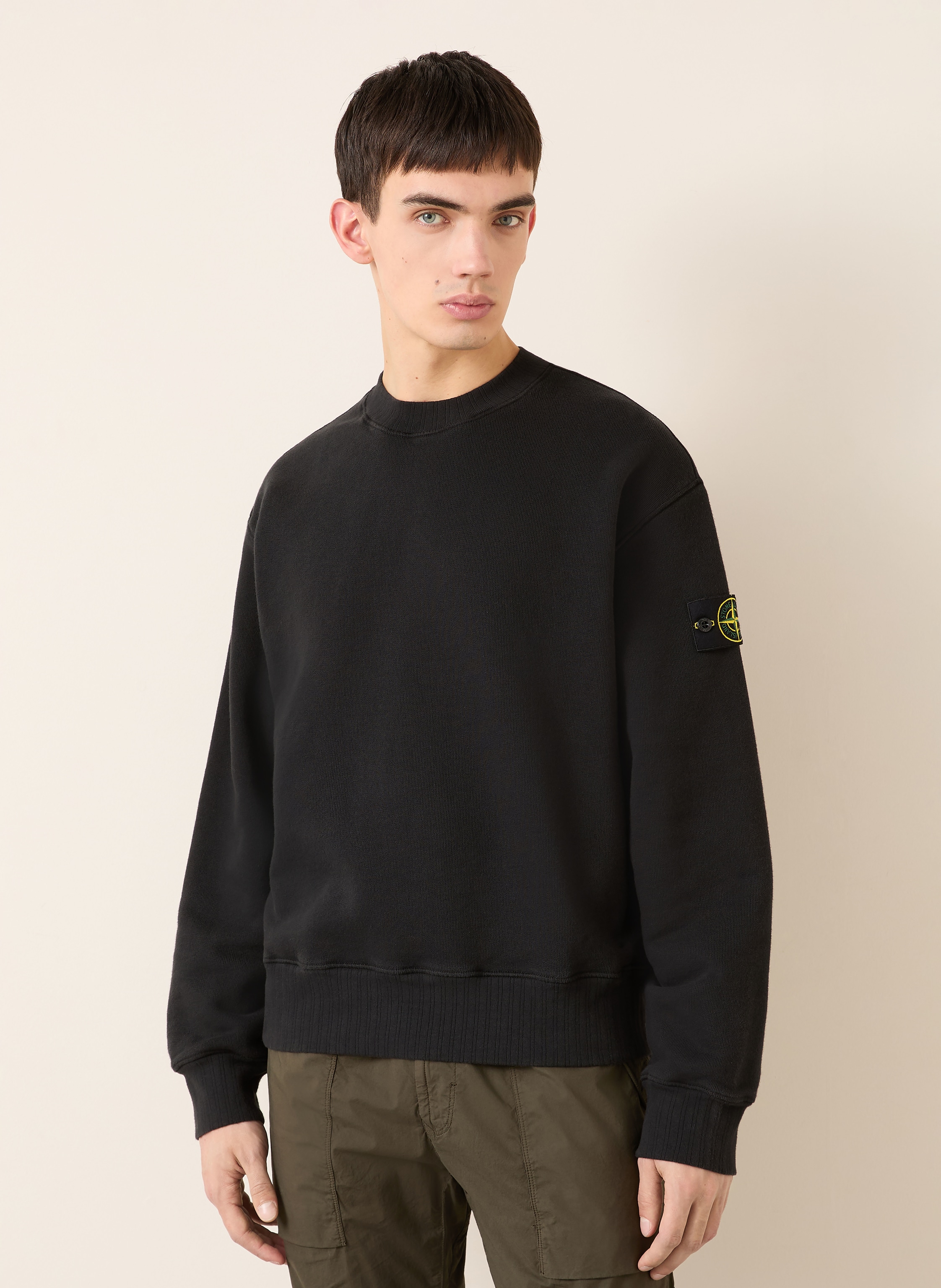 Thumbnail - Stone Island Sweatshirt schwarz
