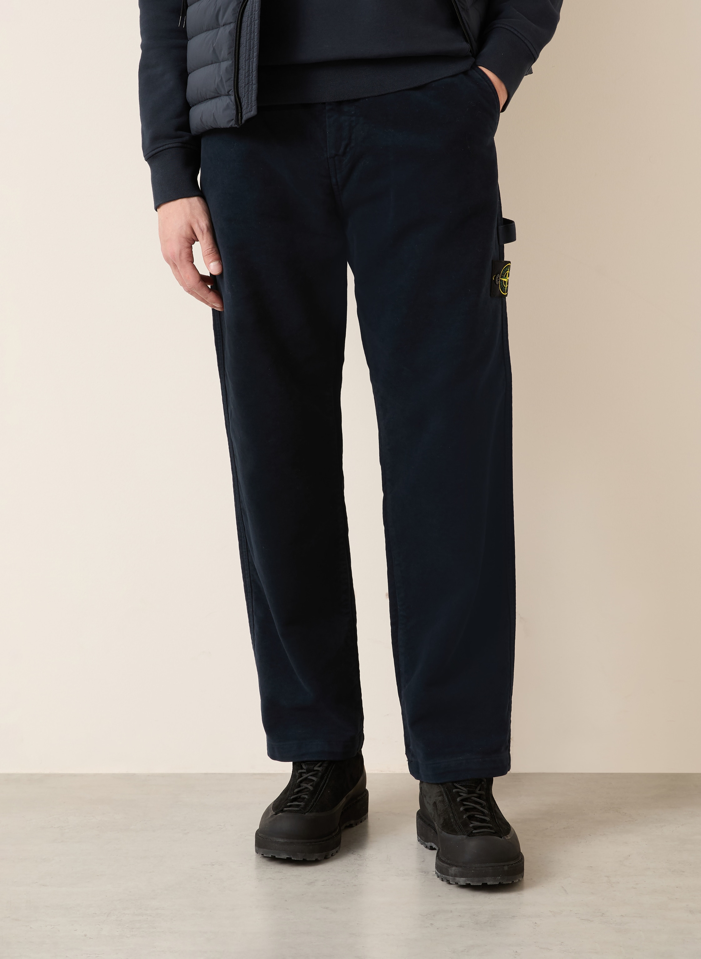 Thumbnail - Stone Island Chino Loose Fit blau