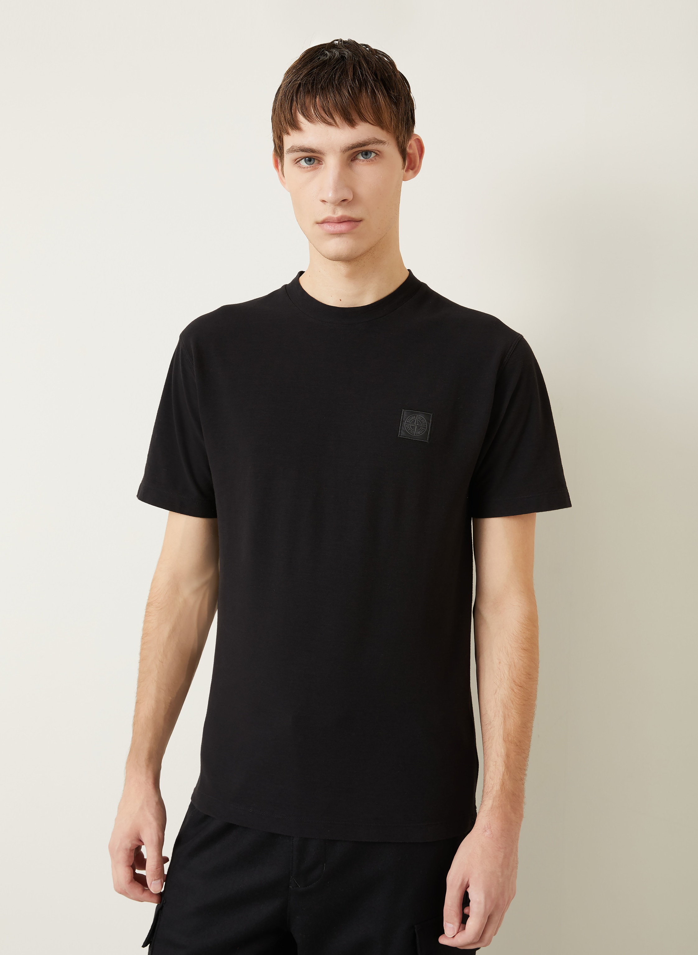 Thumbnail - Stone Island T-Shirt Ghost schwarz