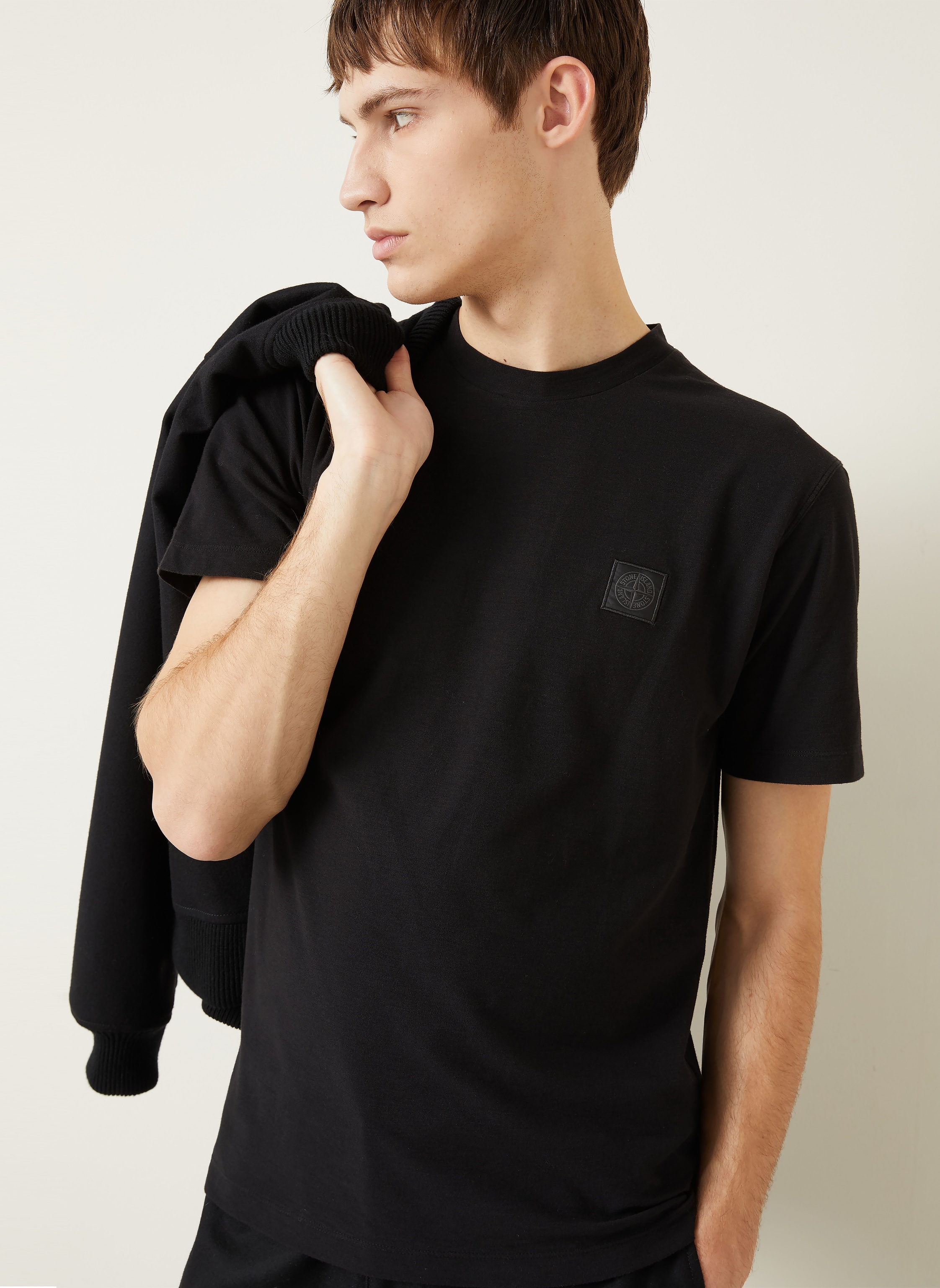 Thumbnail - Stone Island T-Shirt Ghost schwarz