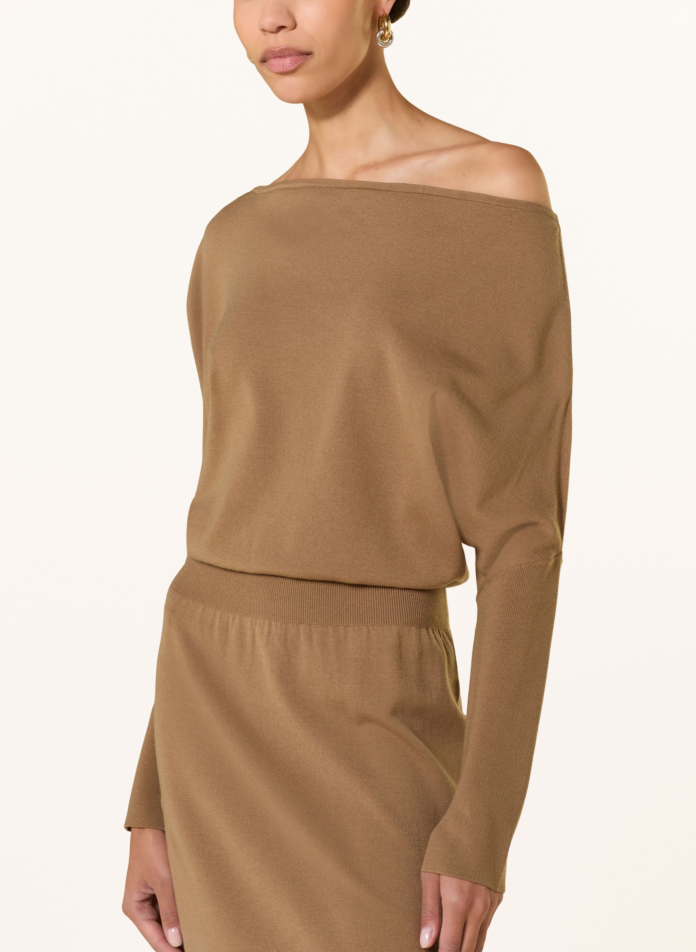 Thumbnail - Simkhai Strickkleid Janese beige