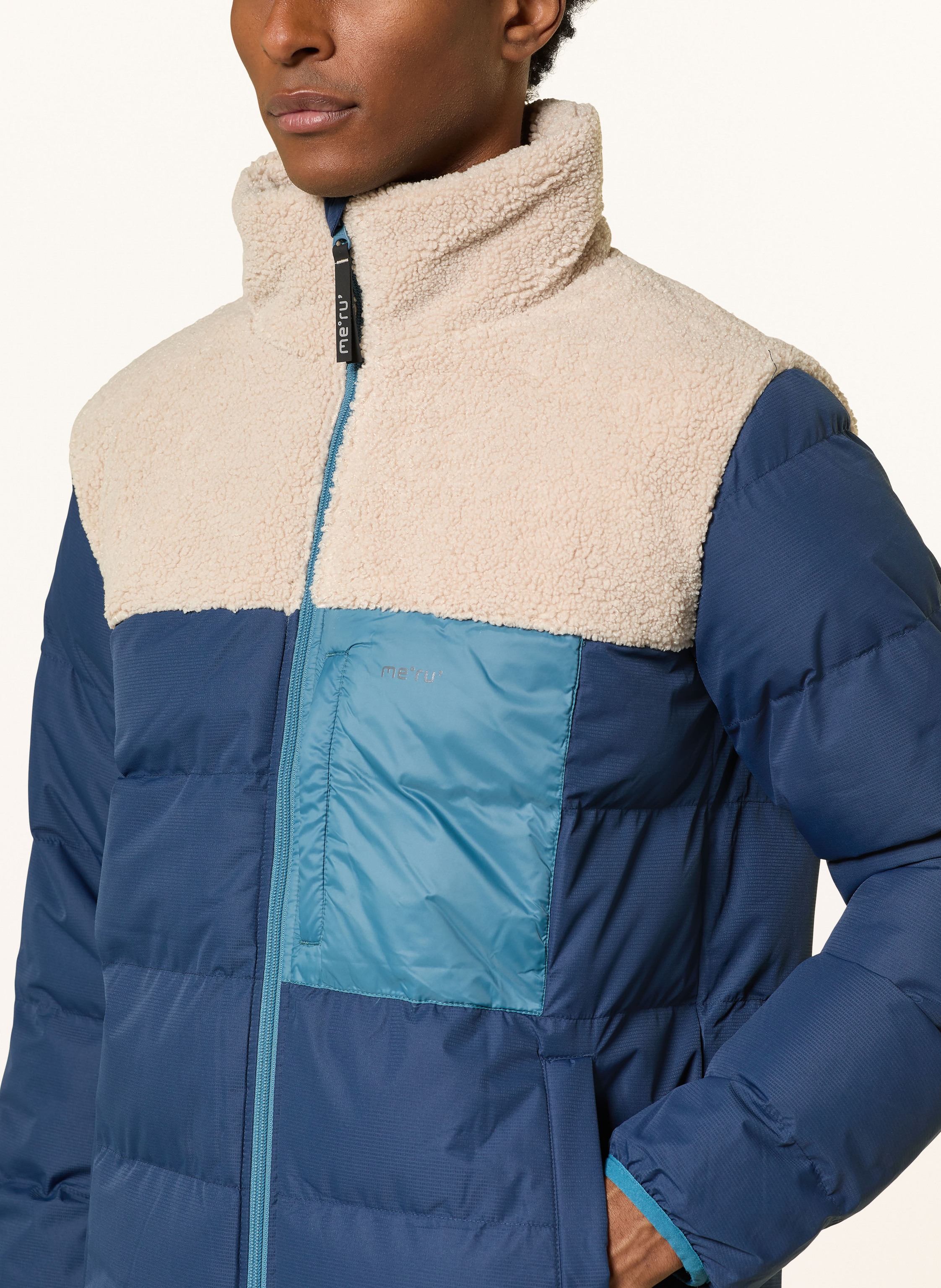 Thumbnail - Me°Ru' Steppjacke Roskilde blau