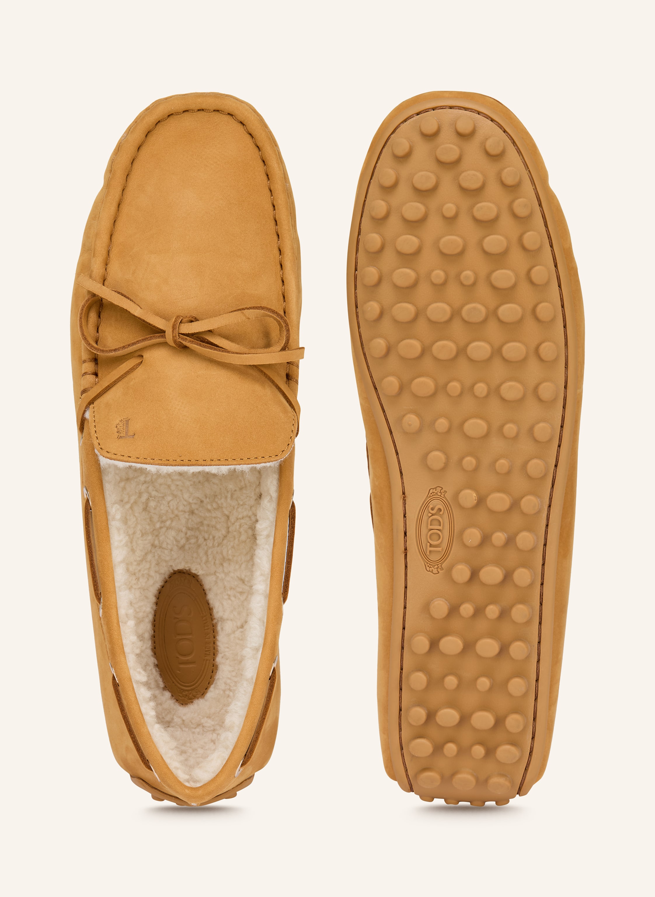 Thumbnail - Tod's Mokassins Gomma braun