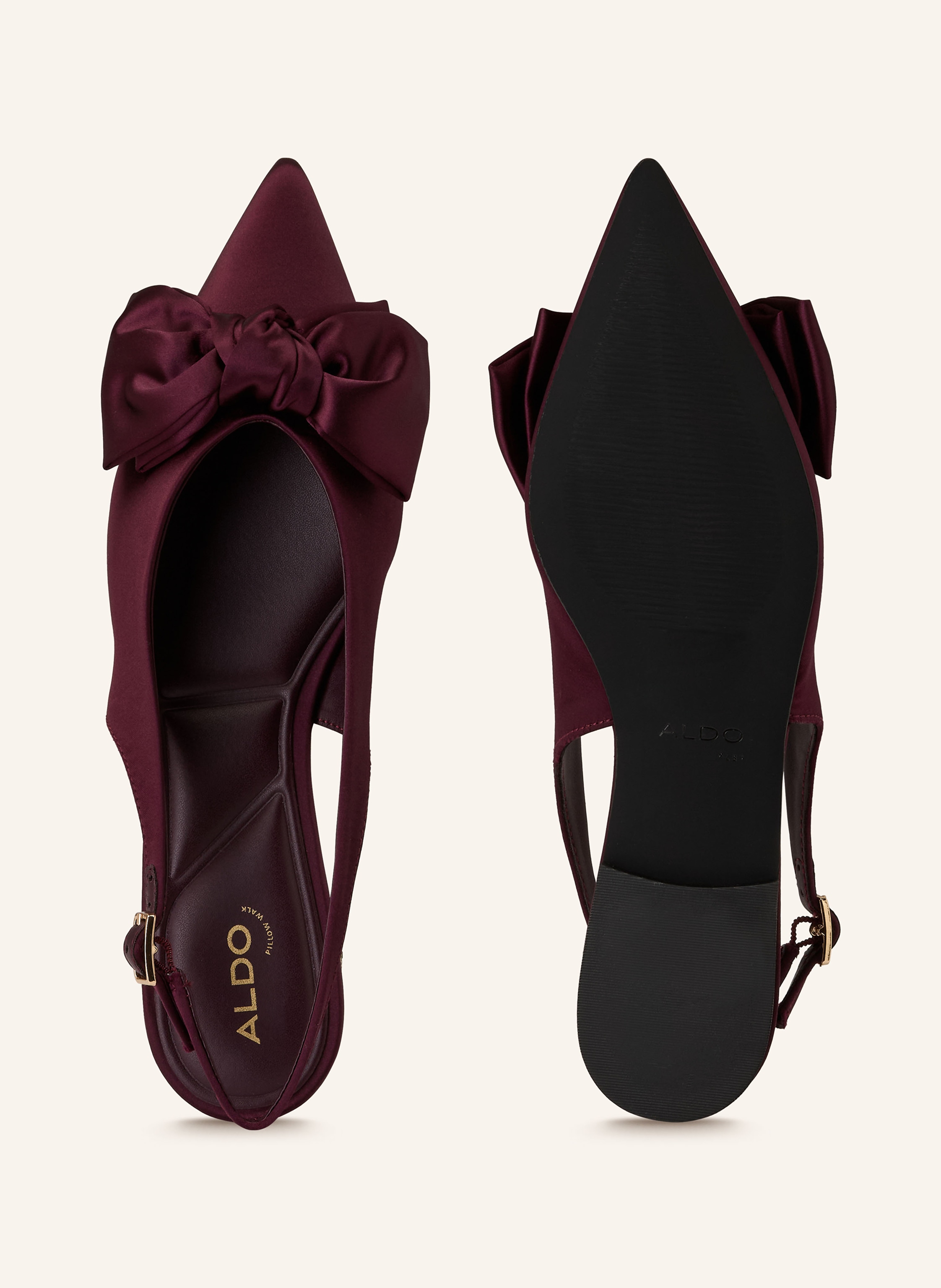 Thumbnail - Aldo Slingballerinas Festive rot