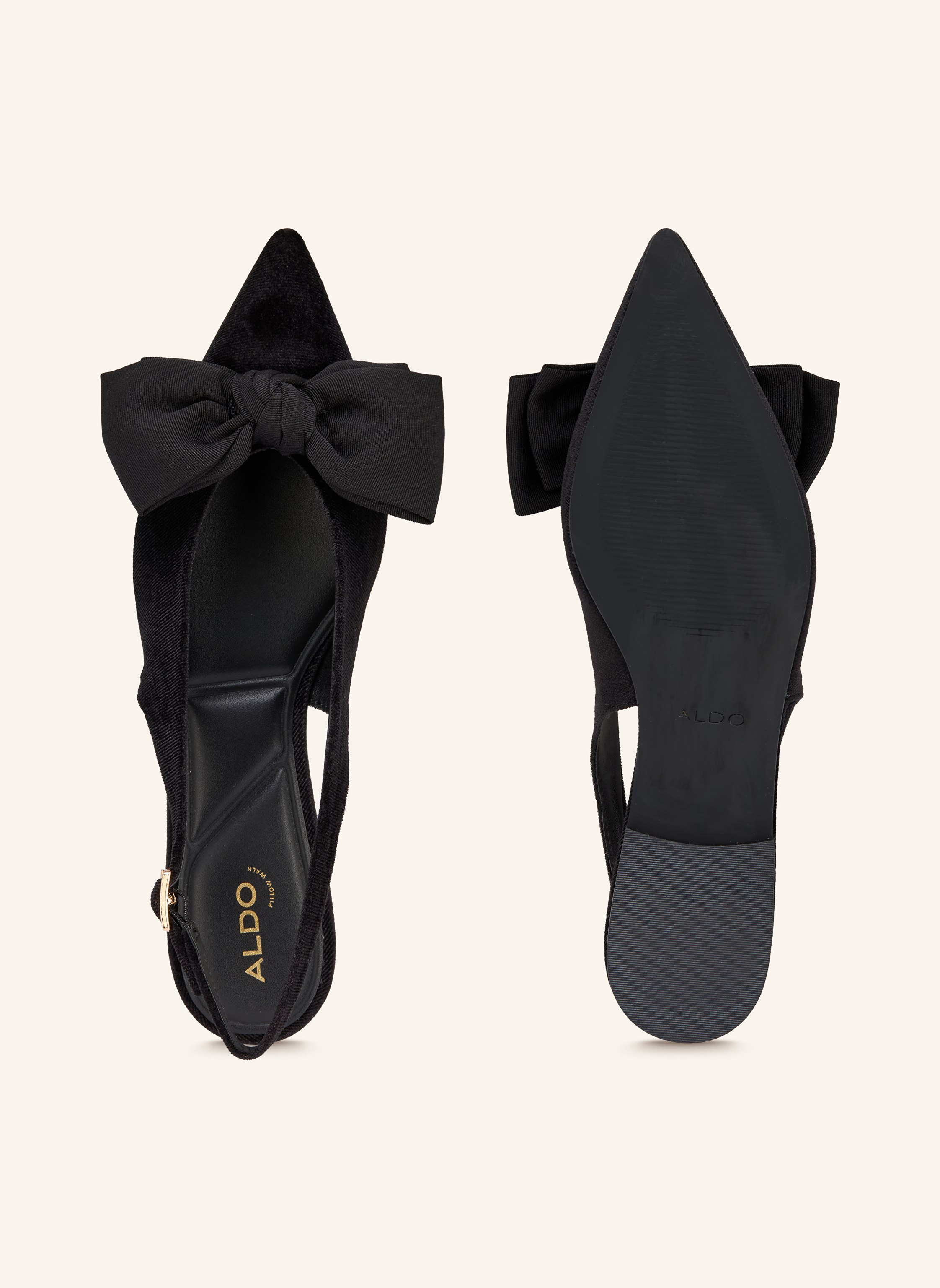 Thumbnail - Aldo Slingballerinas Festive schwarz