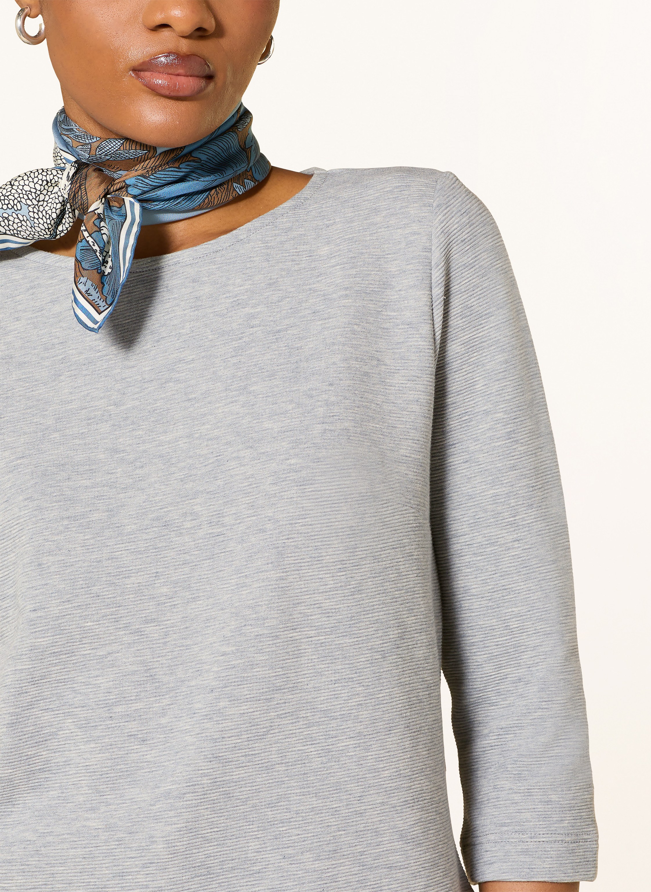 Thumbnail - Lilienfels Shirt Mit 3/4-Arm grau