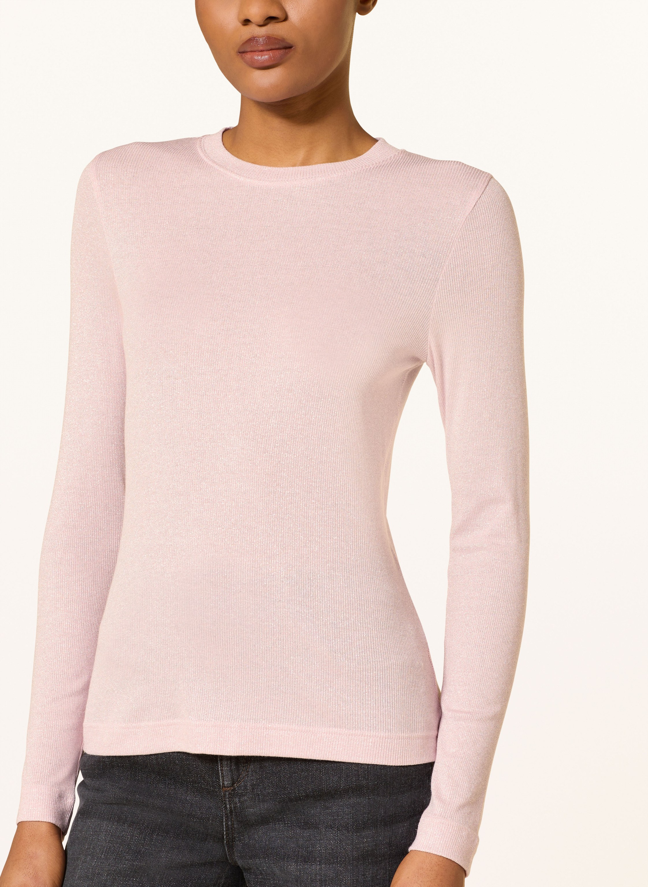 Thumbnail - Lilienfels Longsleeve Mit Glitzergarn rosa