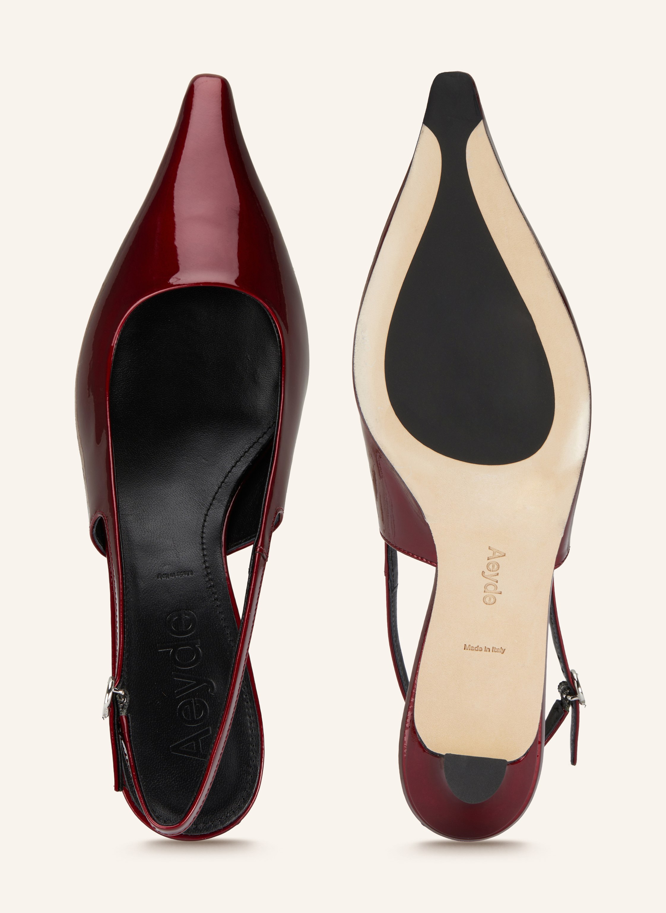 Thumbnail - Aeyde Slingpumps Catrina rot