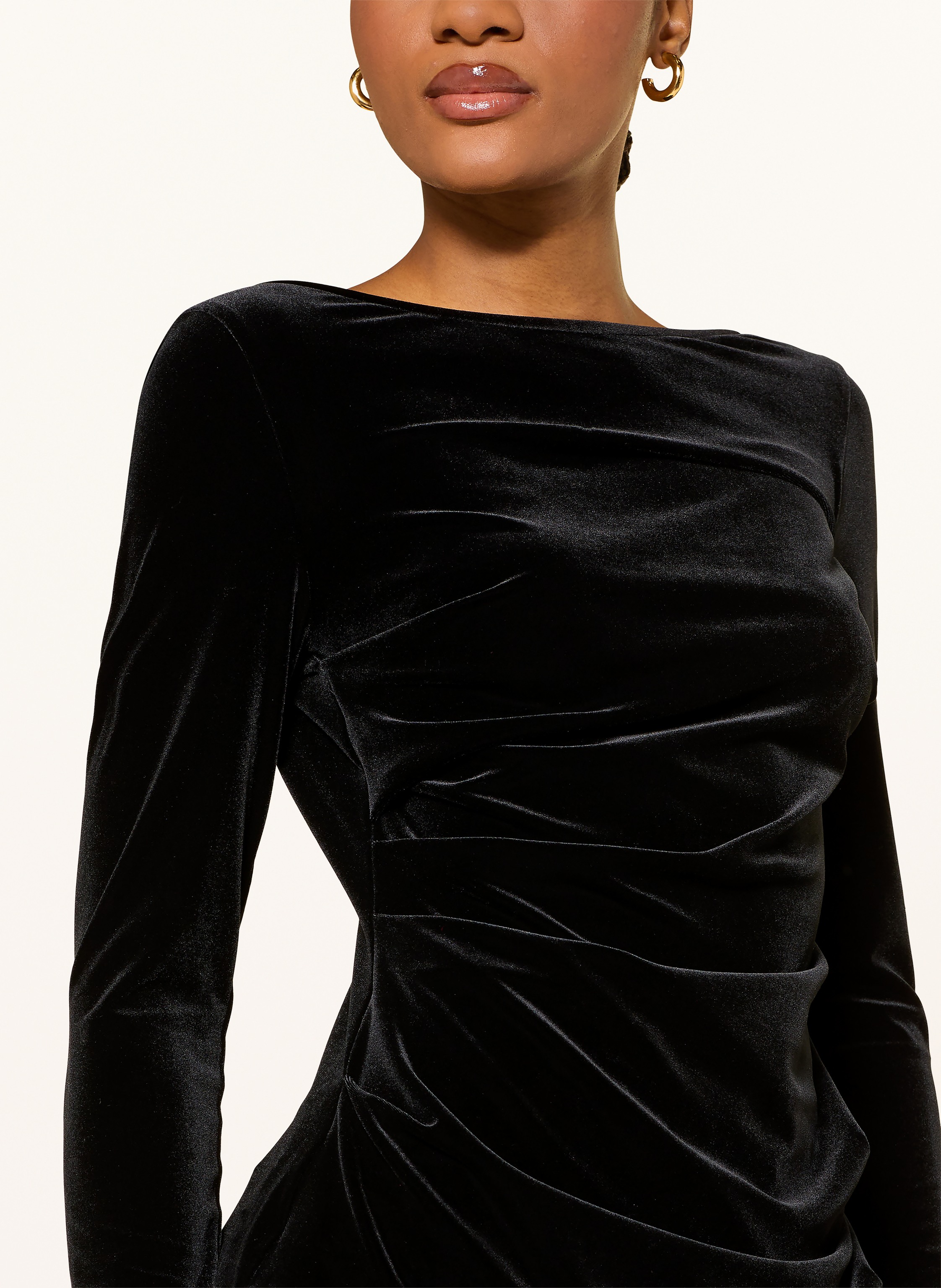 Thumbnail - Talbot Runhof Longsleeve Aus Samt schwarz