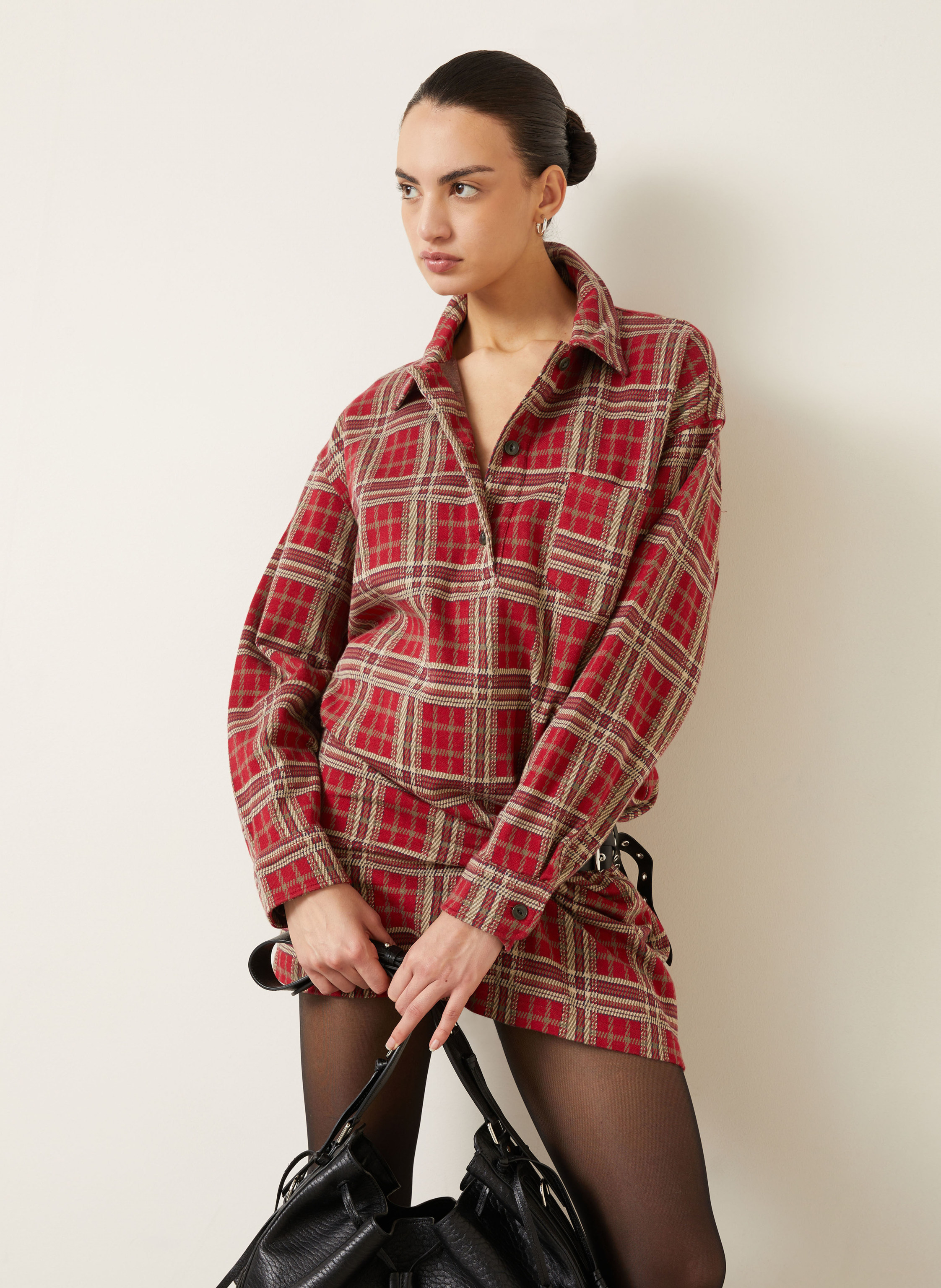 Thumbnail - Isabel Marant Kleid Blandia rot