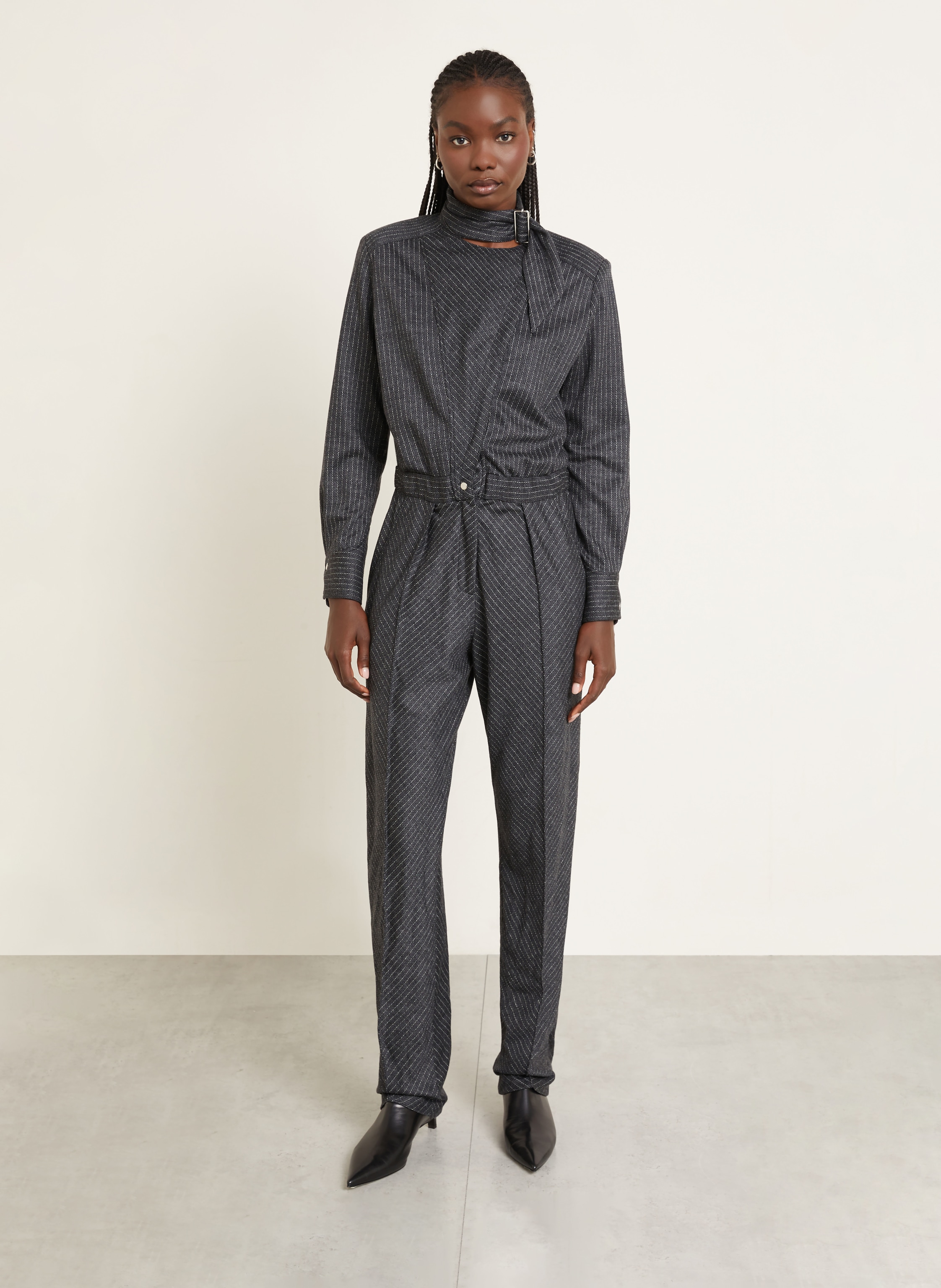 Thumbnail - Isabel Marant Jumpsuit Rheane grau