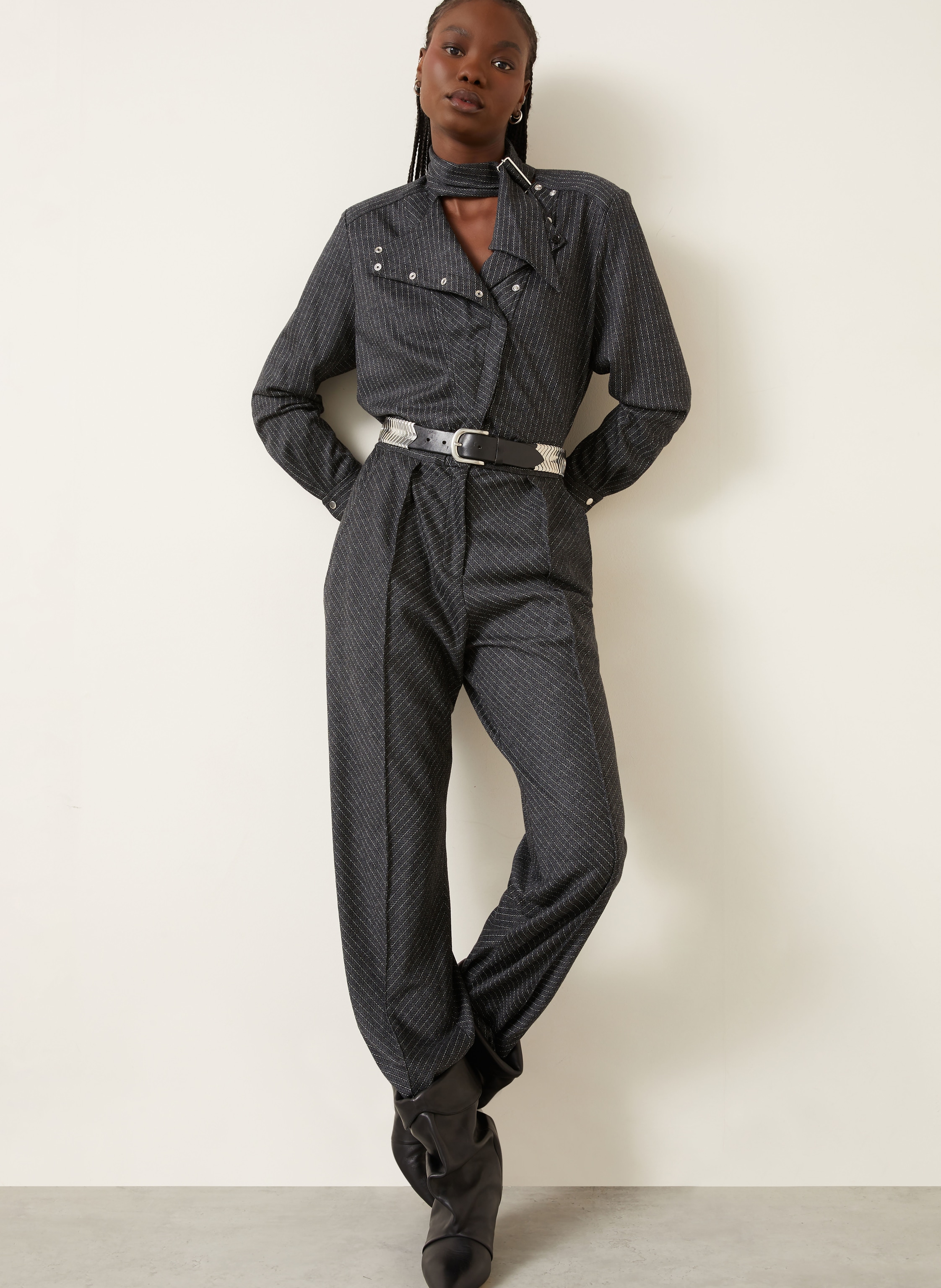 Thumbnail - Isabel Marant Jumpsuit Rheane grau