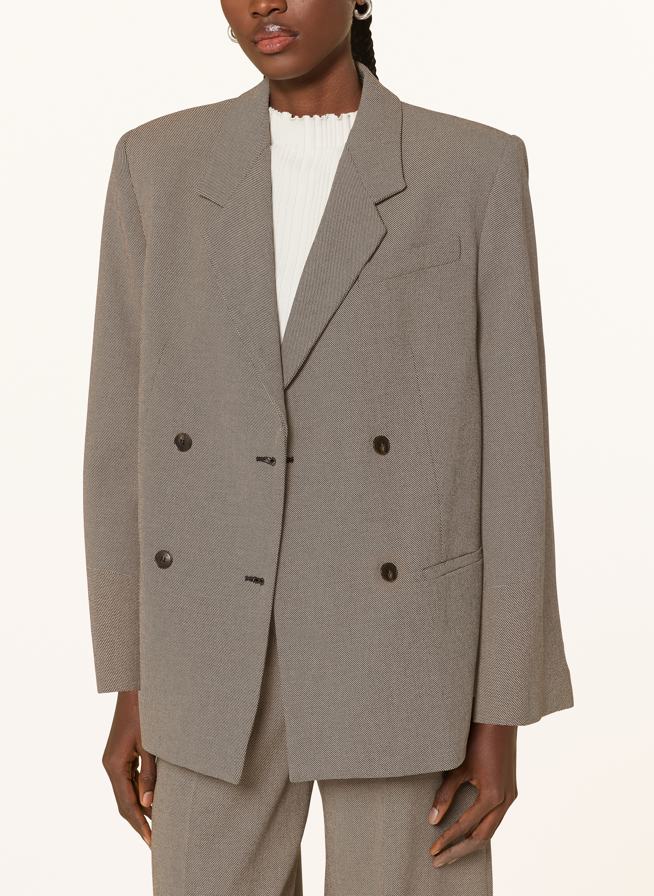 Thumbnail - By Malene Birger Blazer Ramona beige