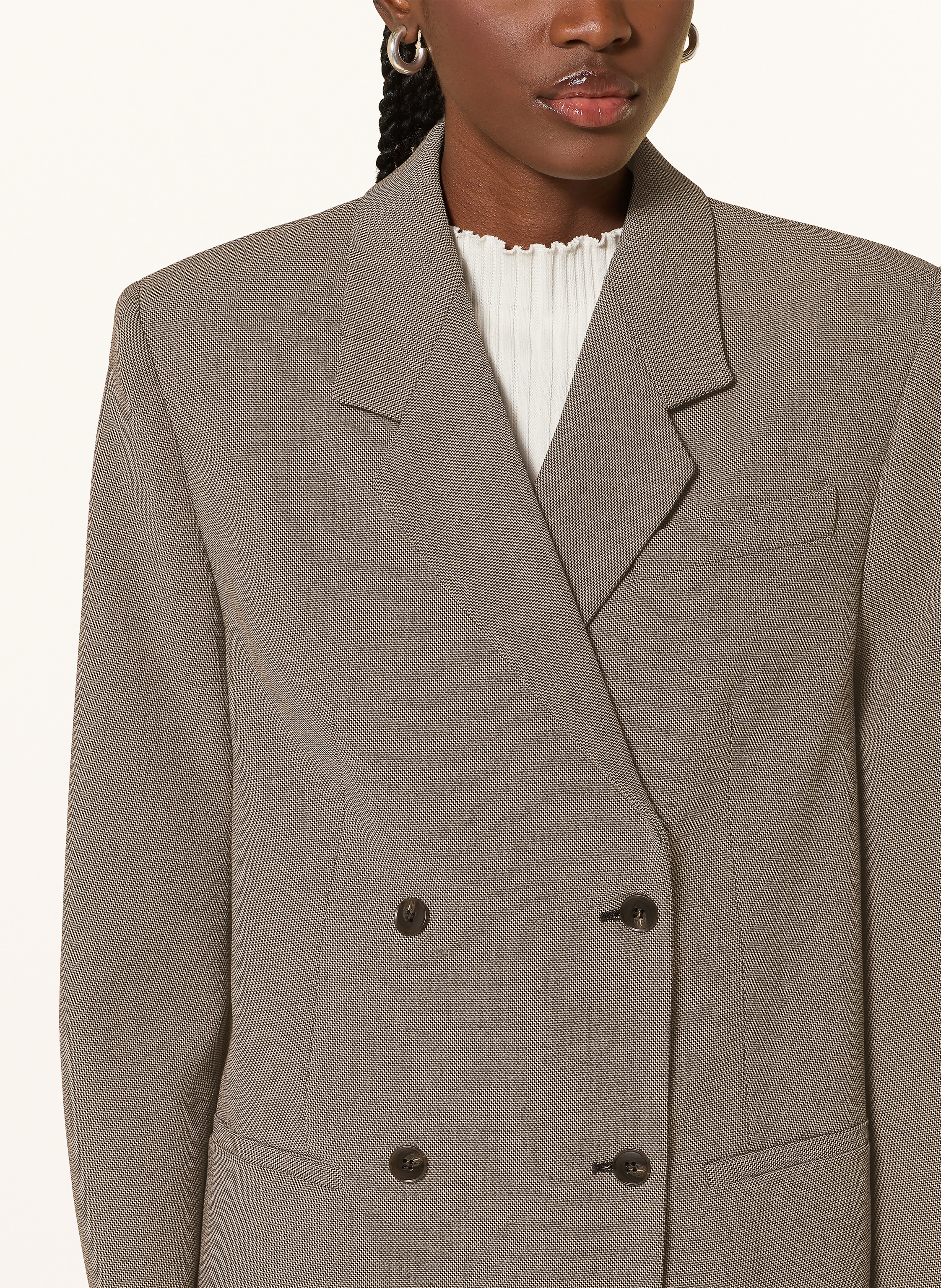 Thumbnail - By Malene Birger Blazer Ramona beige