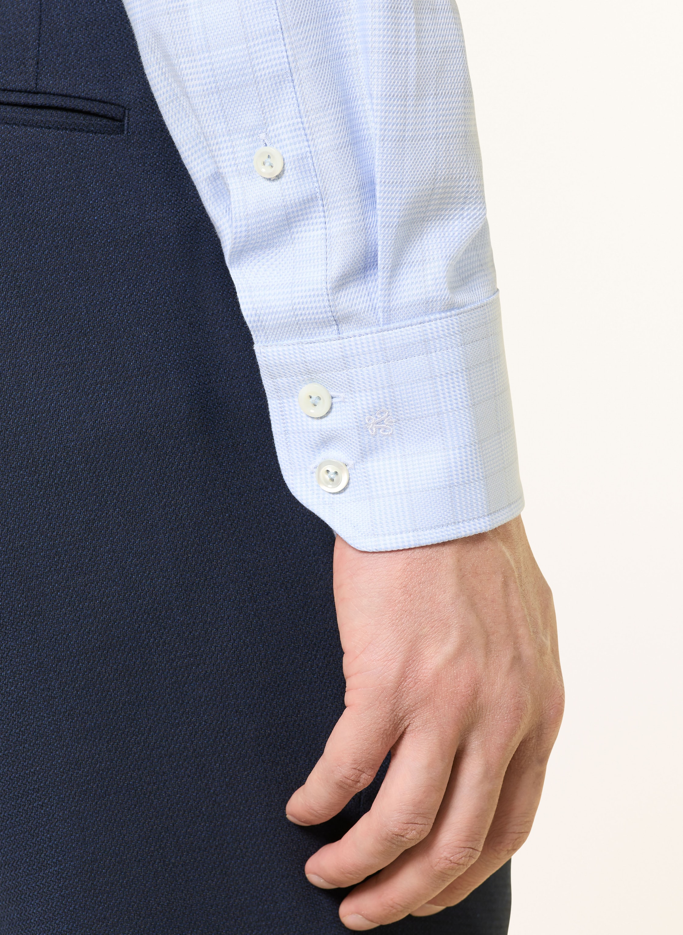 Thumbnail - Van Laack Hemd Rivara Tailored Fit blau