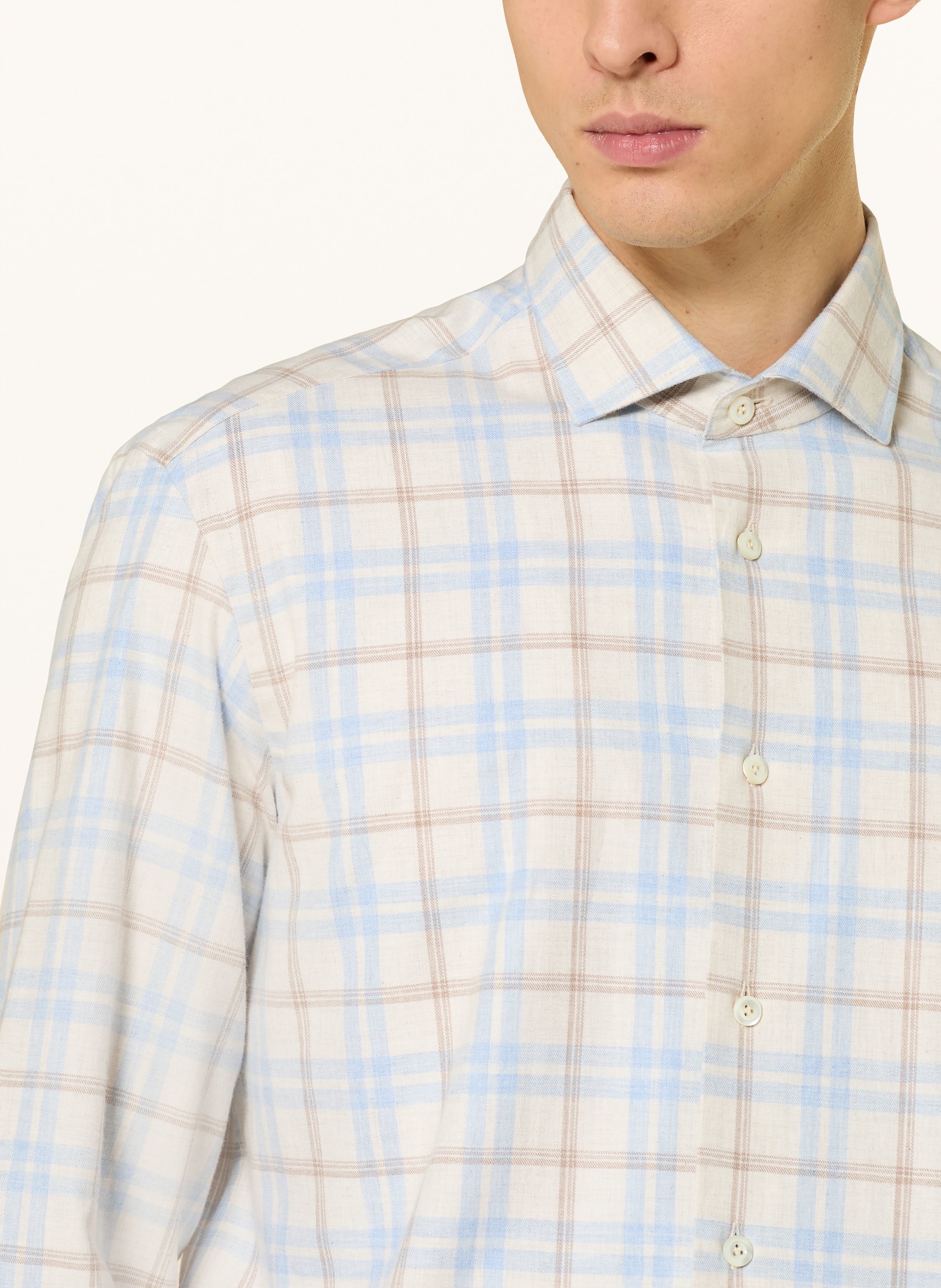 Thumbnail - Van Laack Hemd Rikos Tailored Fit beige