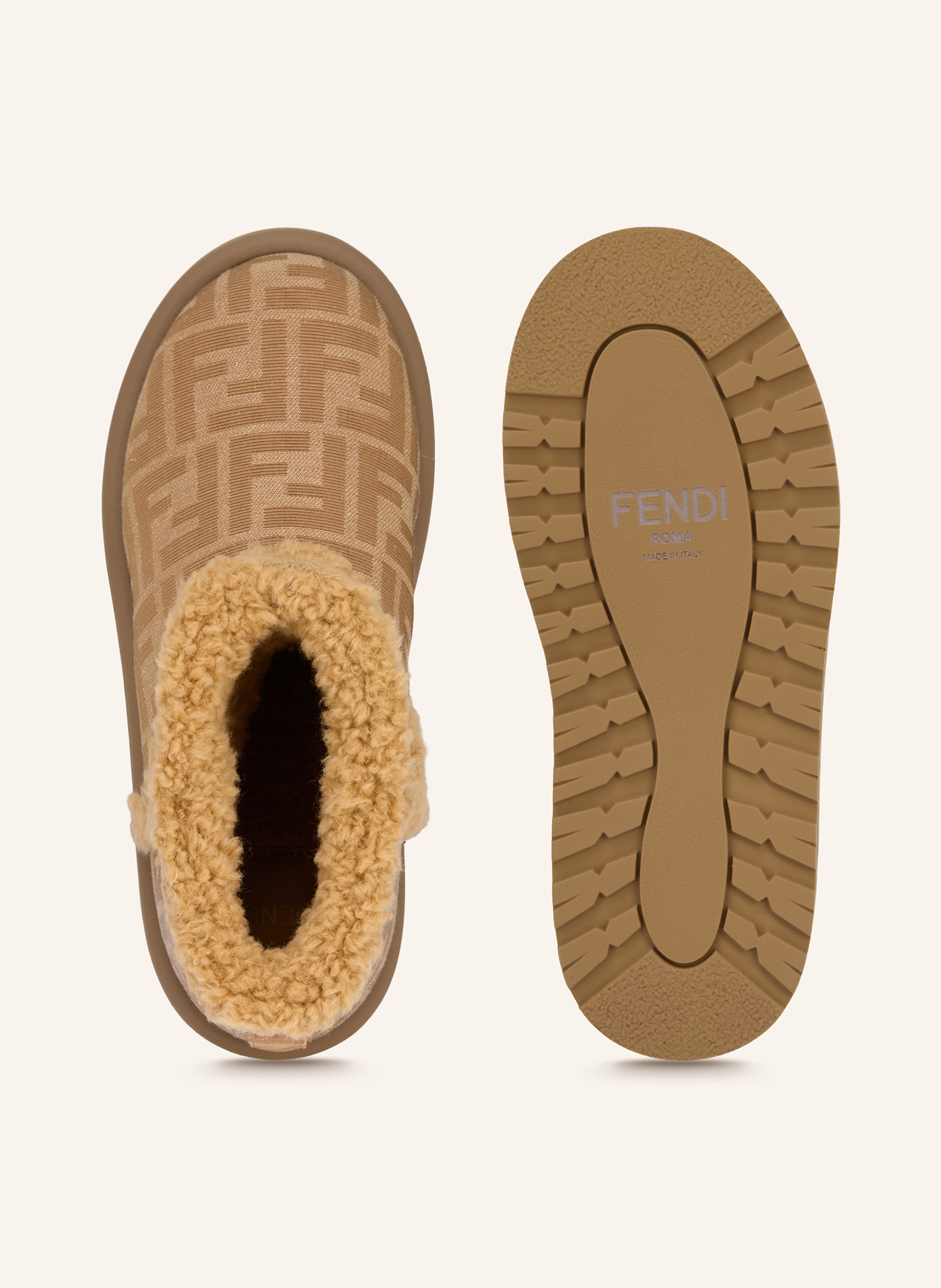 Thumbnail - Fendi Boots beige