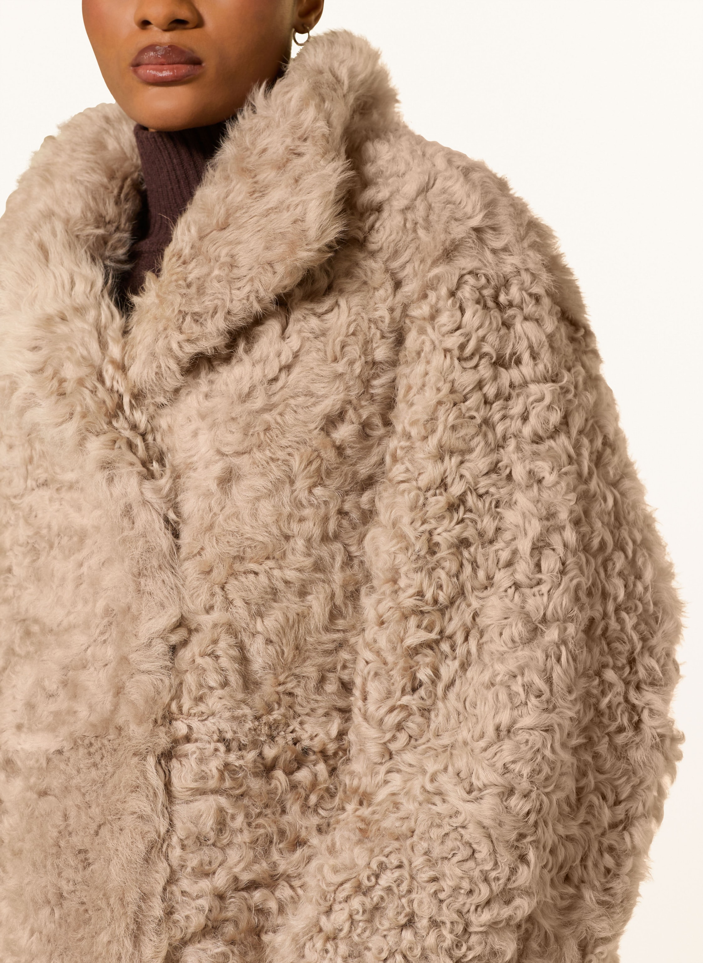 Thumbnail - Remain Ledermantel braun