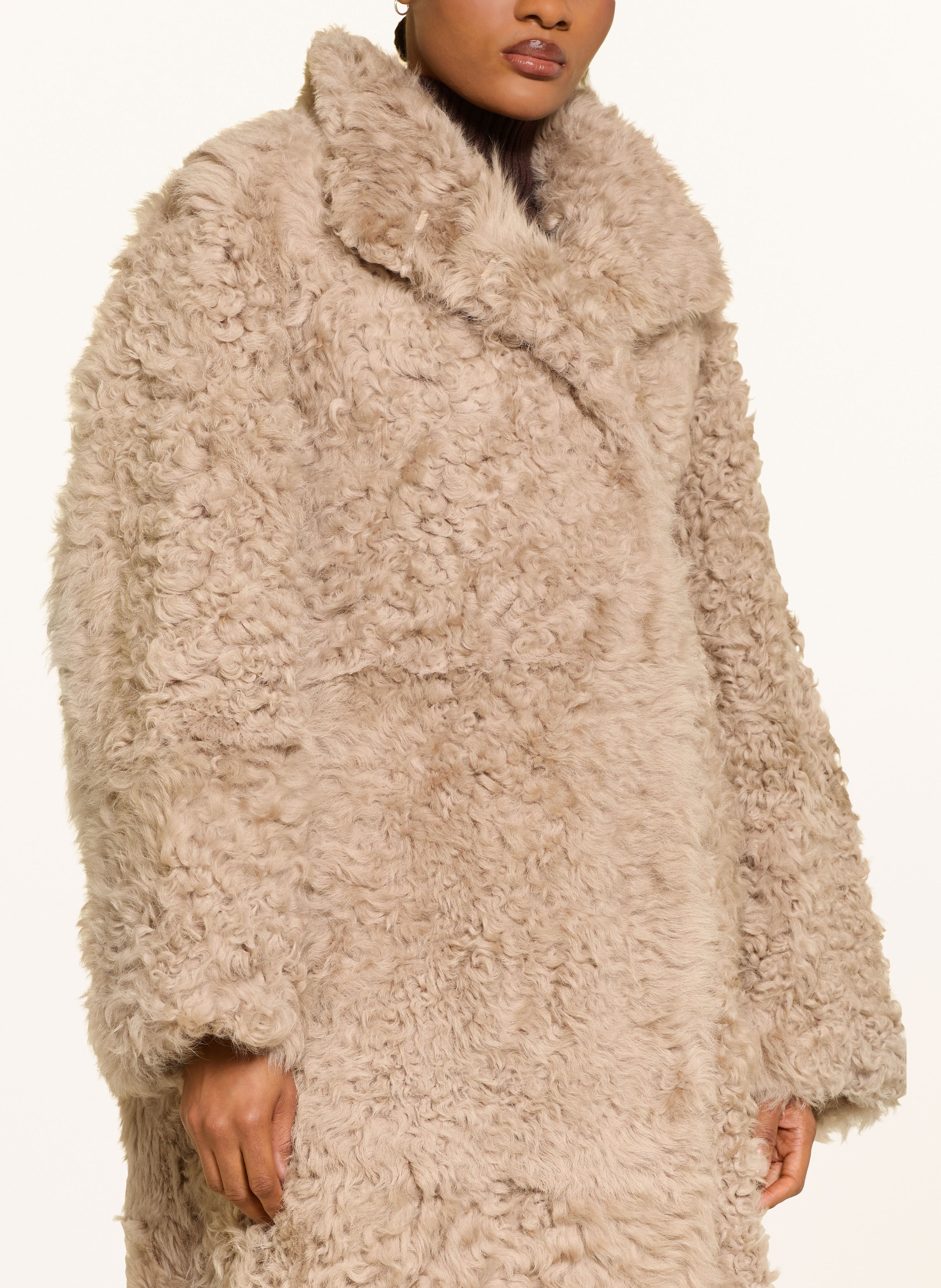 Thumbnail - Remain Ledermantel braun