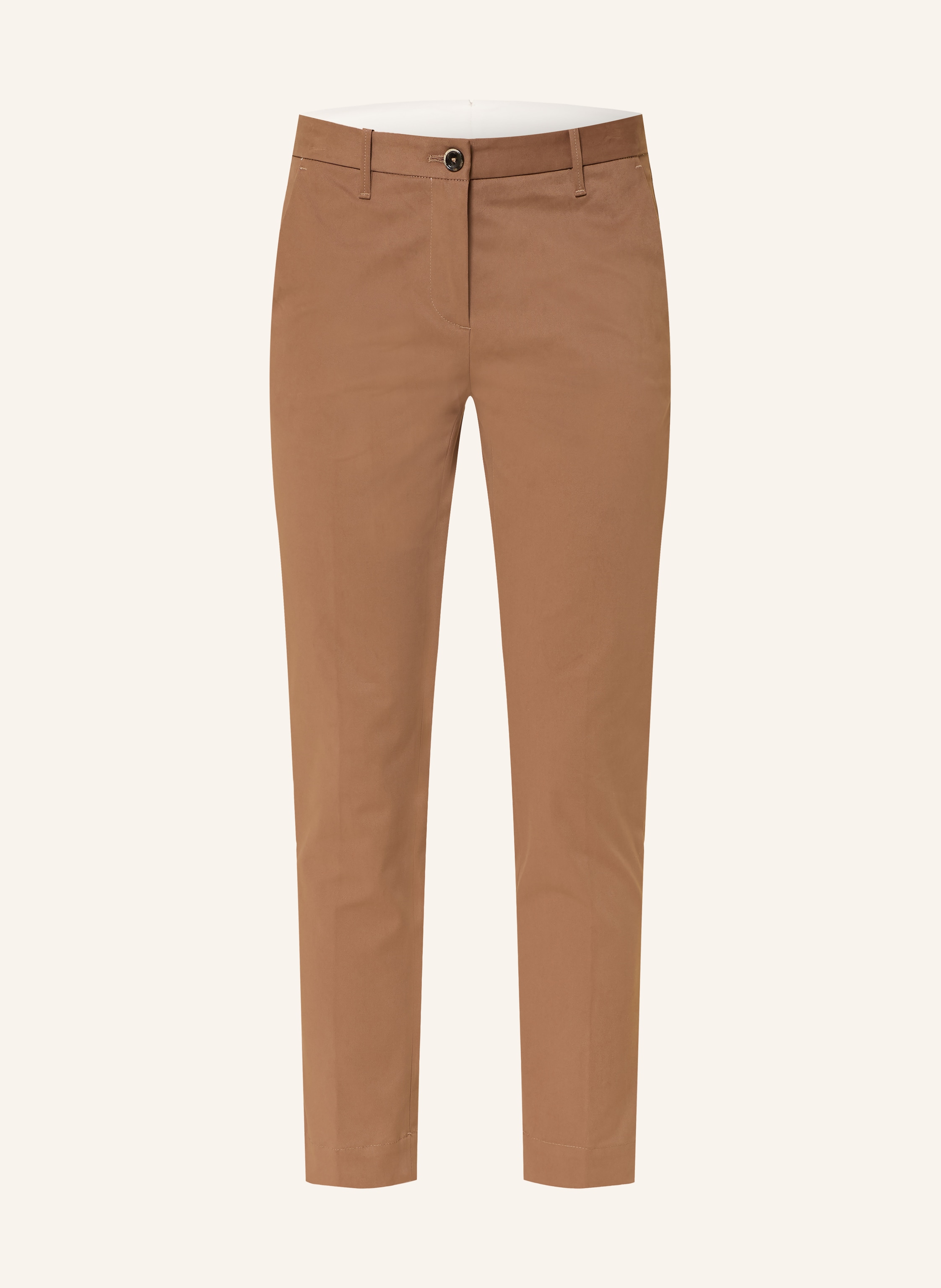 Nine:Inthe:Morning Chinos Breezy Aus Samt braun