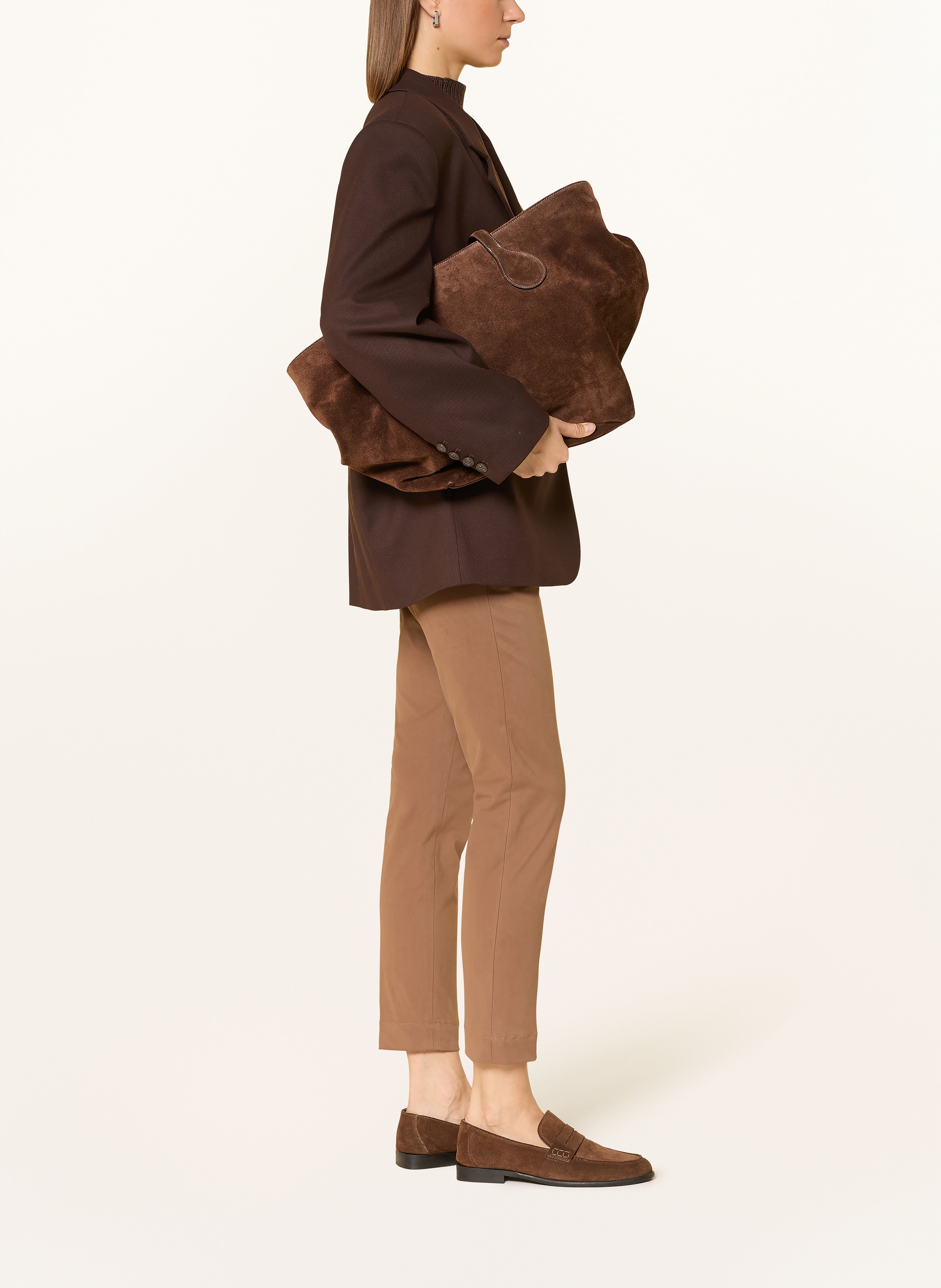 Thumbnail - Nine:Inthe:Morning Chinos Breezy Aus Samt braun