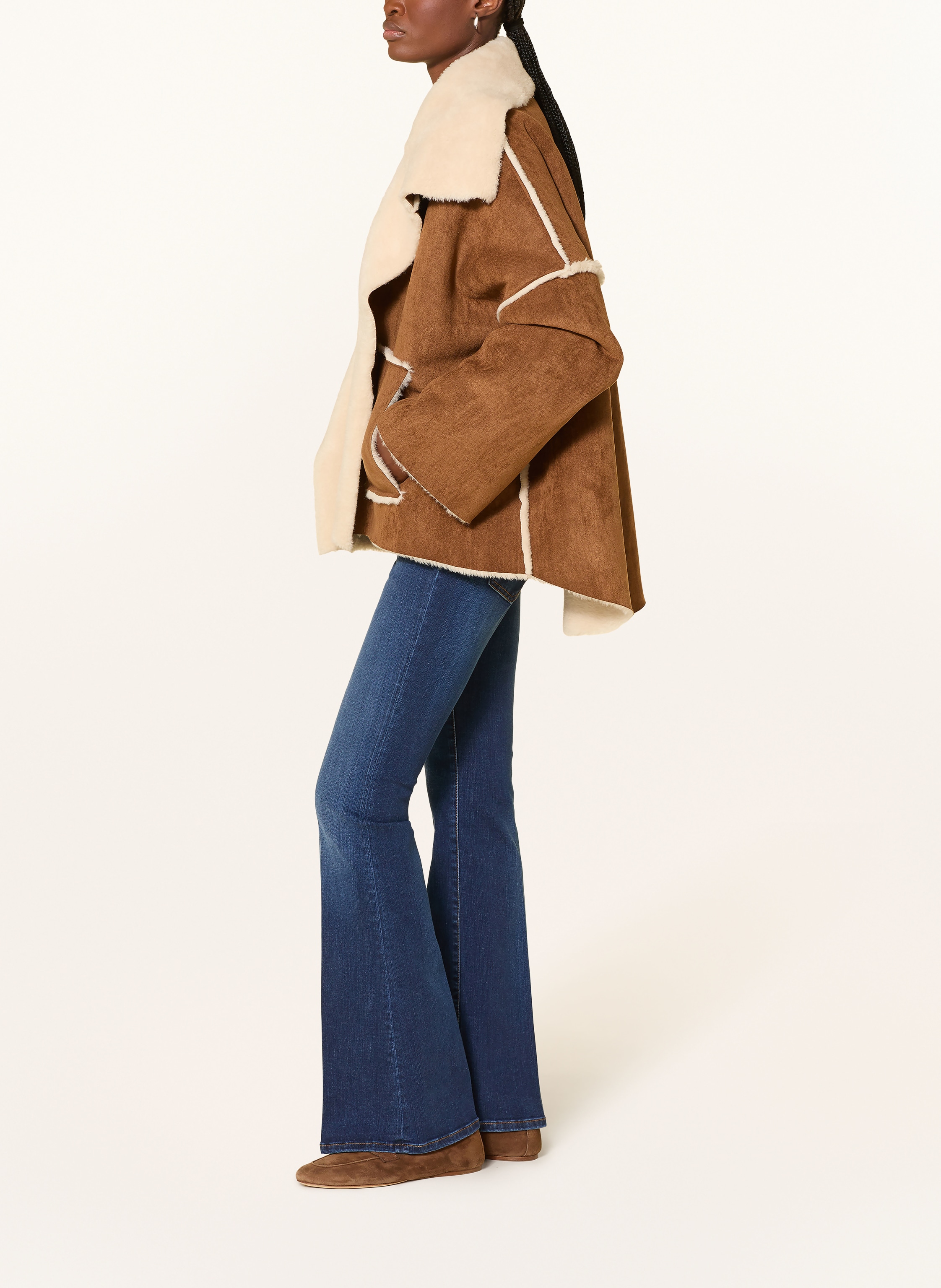 Thumbnail - Nine:Inthe:Morning Flared Jeans Amelie blau