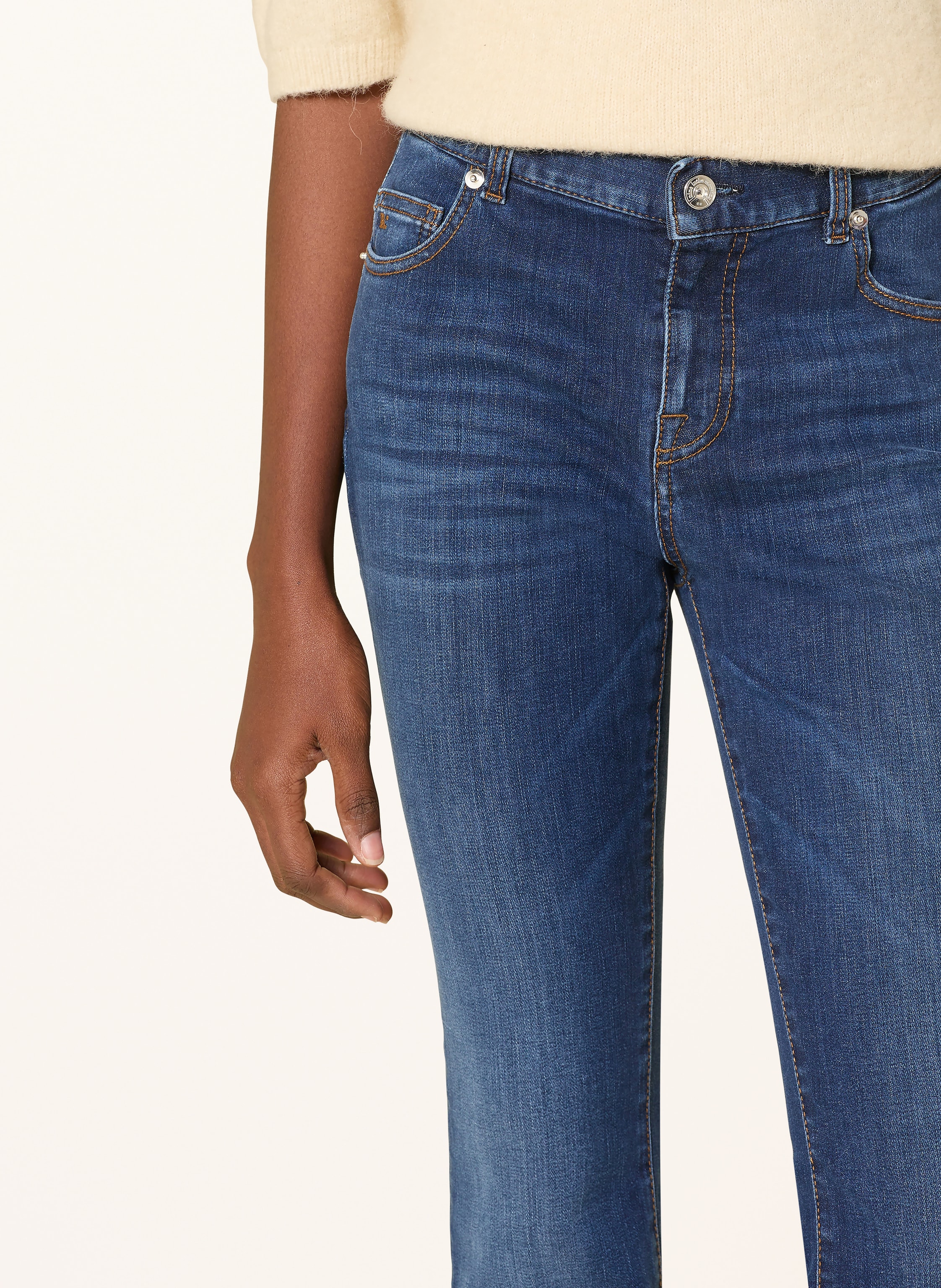 Thumbnail - Nine:Inthe:Morning Flared Jeans Amelie blau