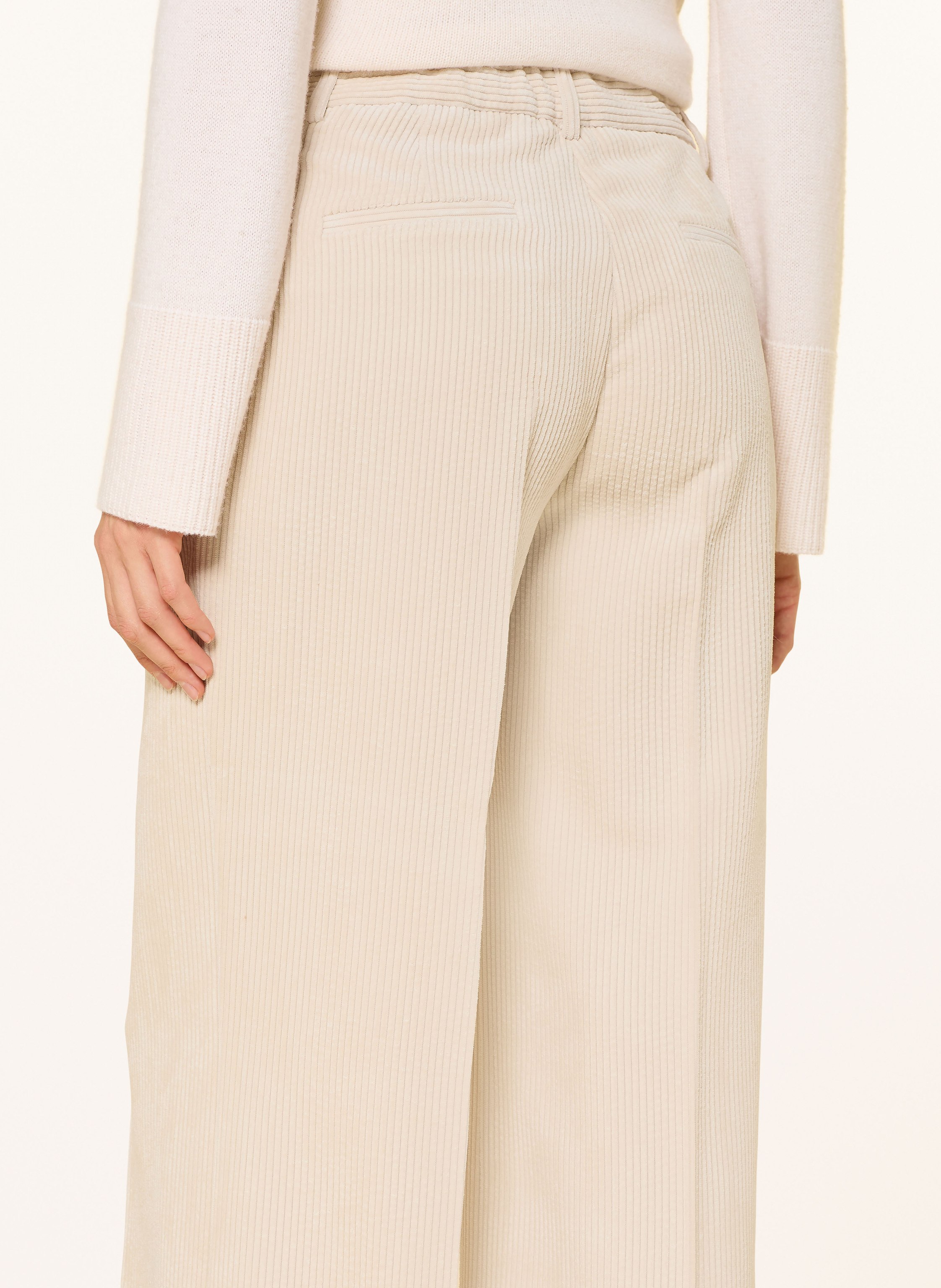 Thumbnail - More & More Marlenehose Aus Cord beige