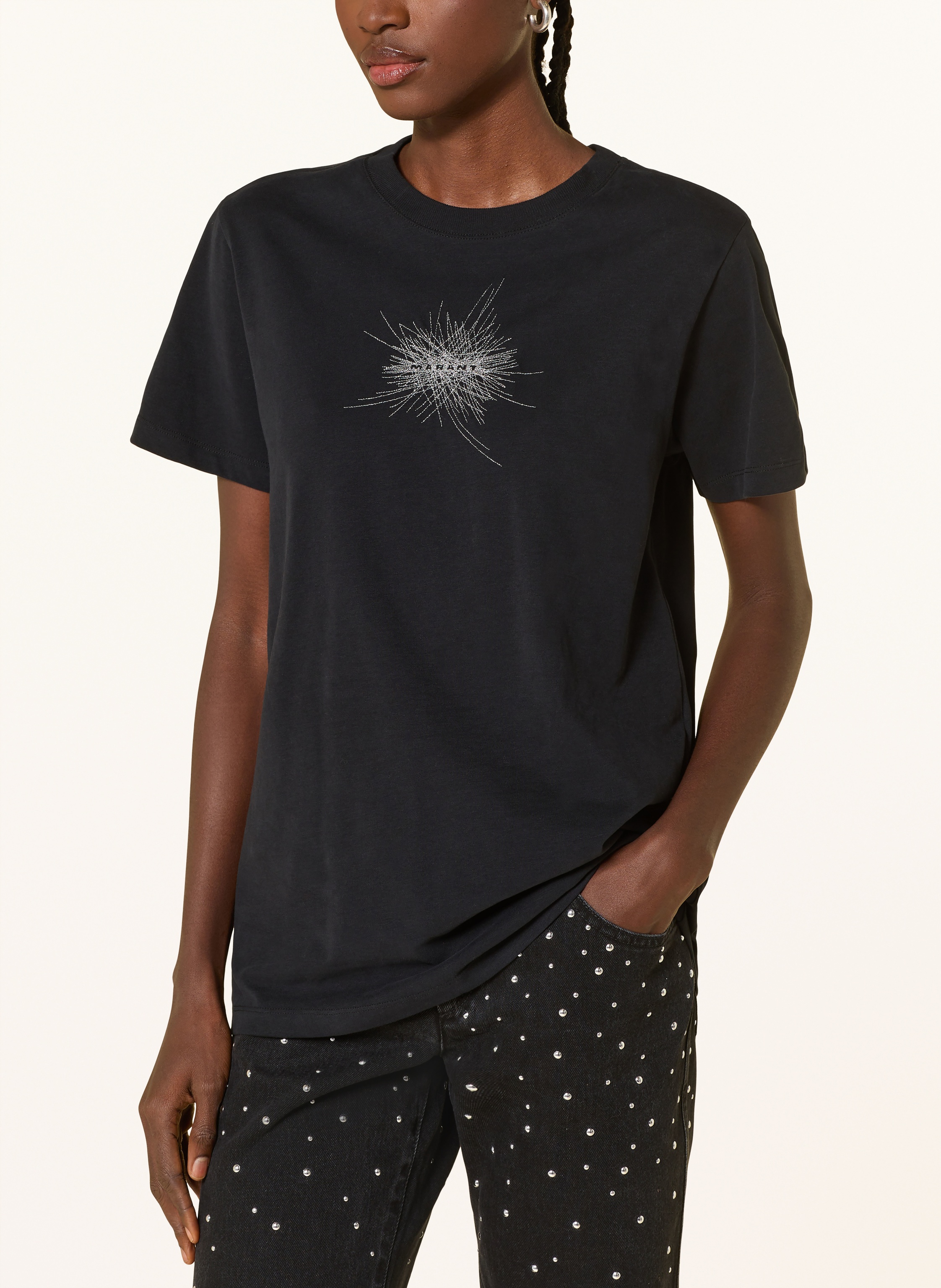 Thumbnail - Marant Étoile T-Shirt Zoeline schwarz