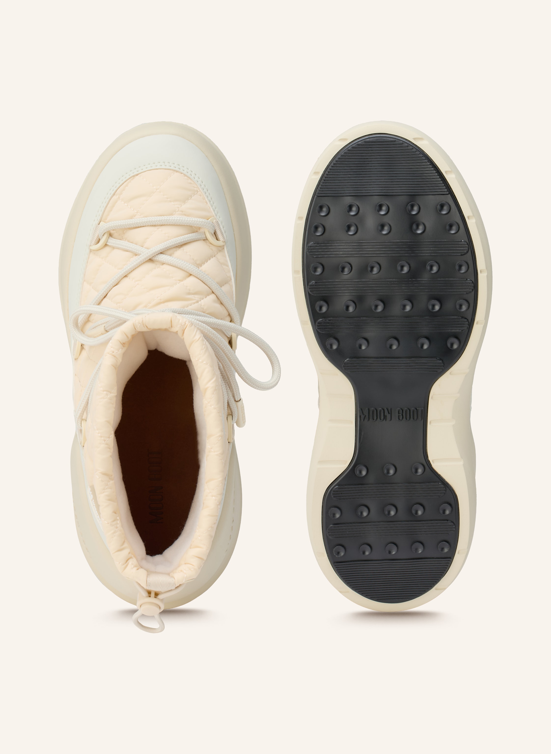 Thumbnail - Moon Boot Moon Boots Mezzaluna beige