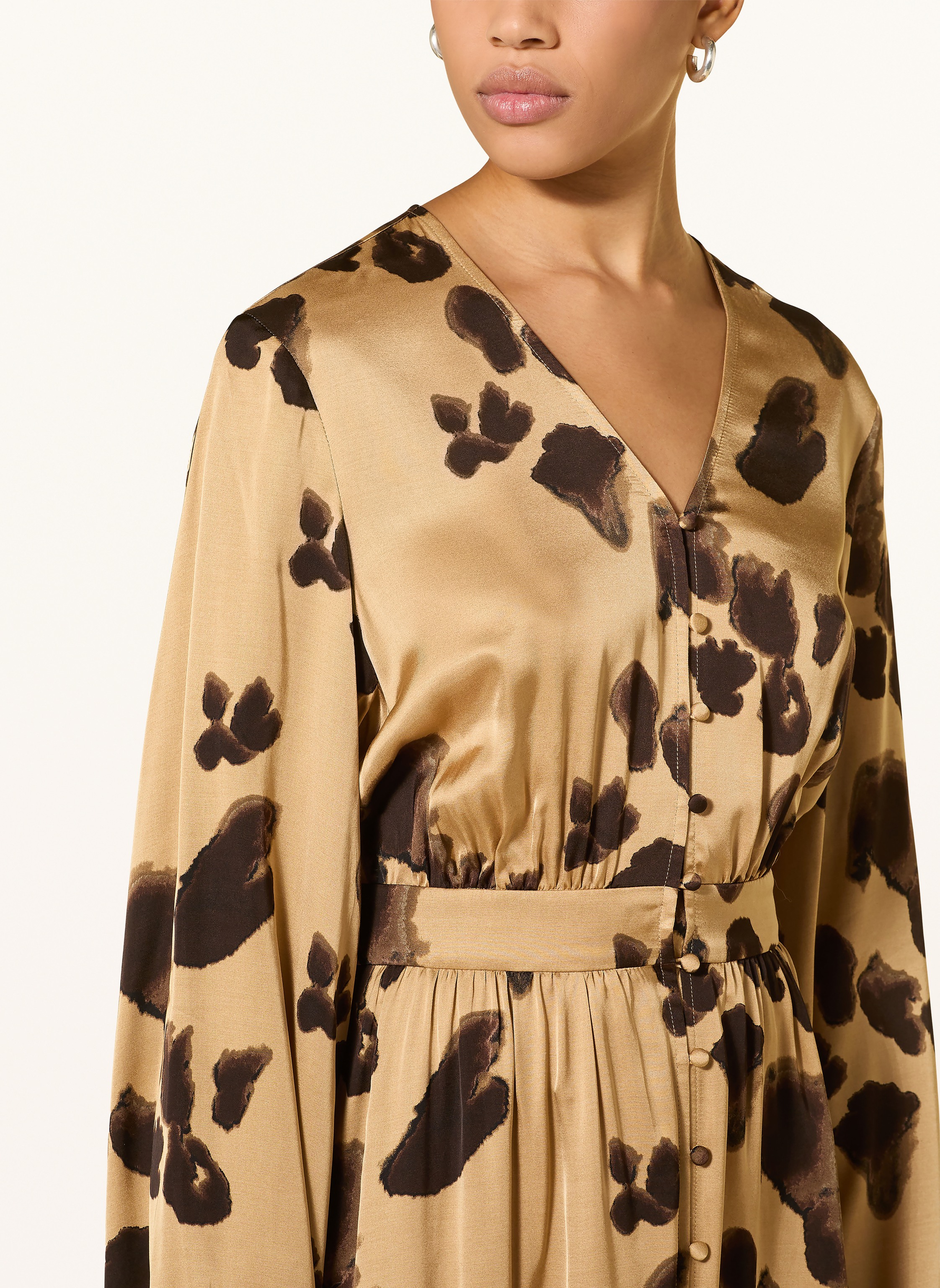 Thumbnail - Msch Copenhagen Kleid Mschclarette Irida braun