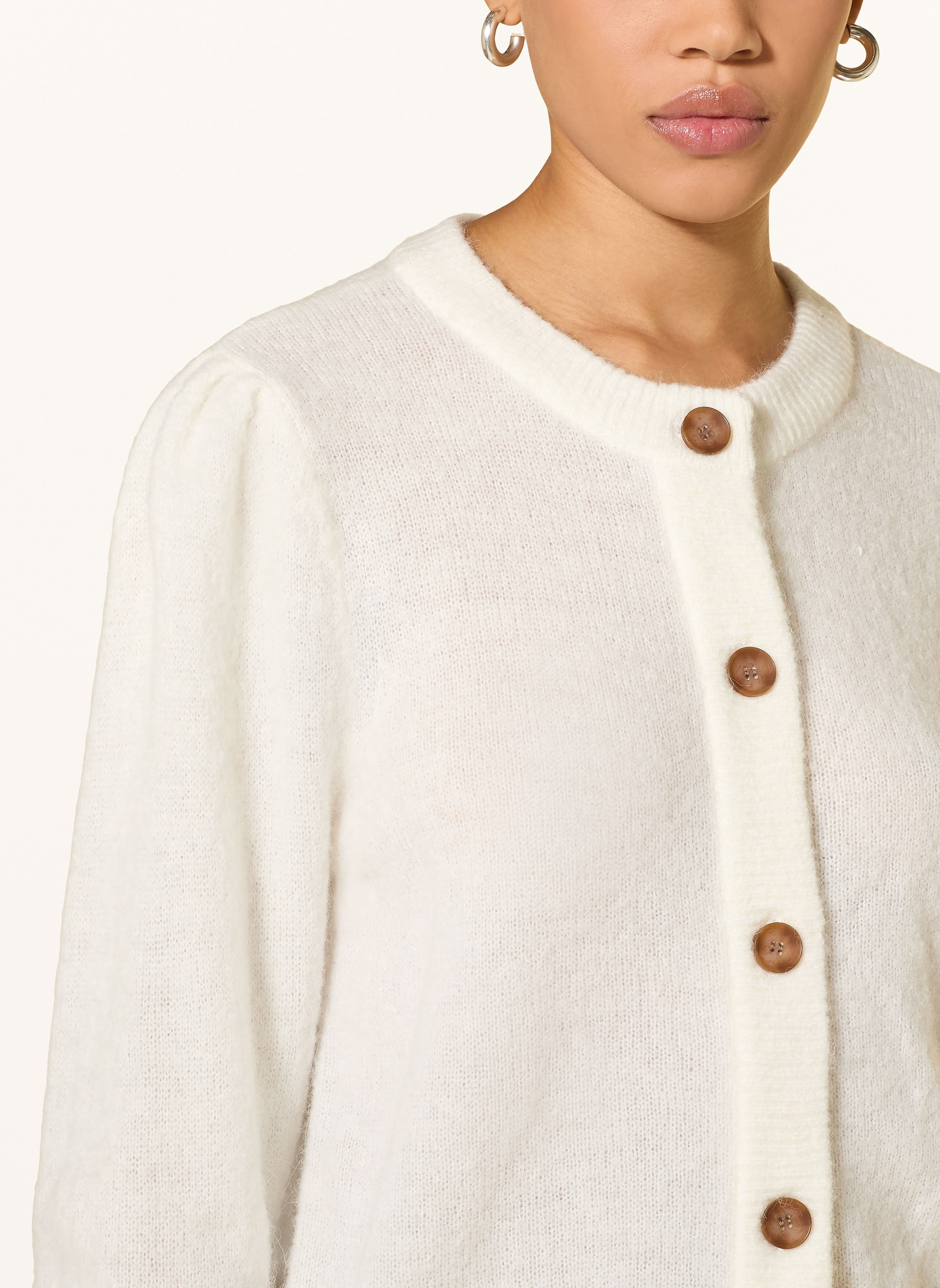 Thumbnail - Msch Copenhagen Strickjacke Mschmiabelle Hope beige