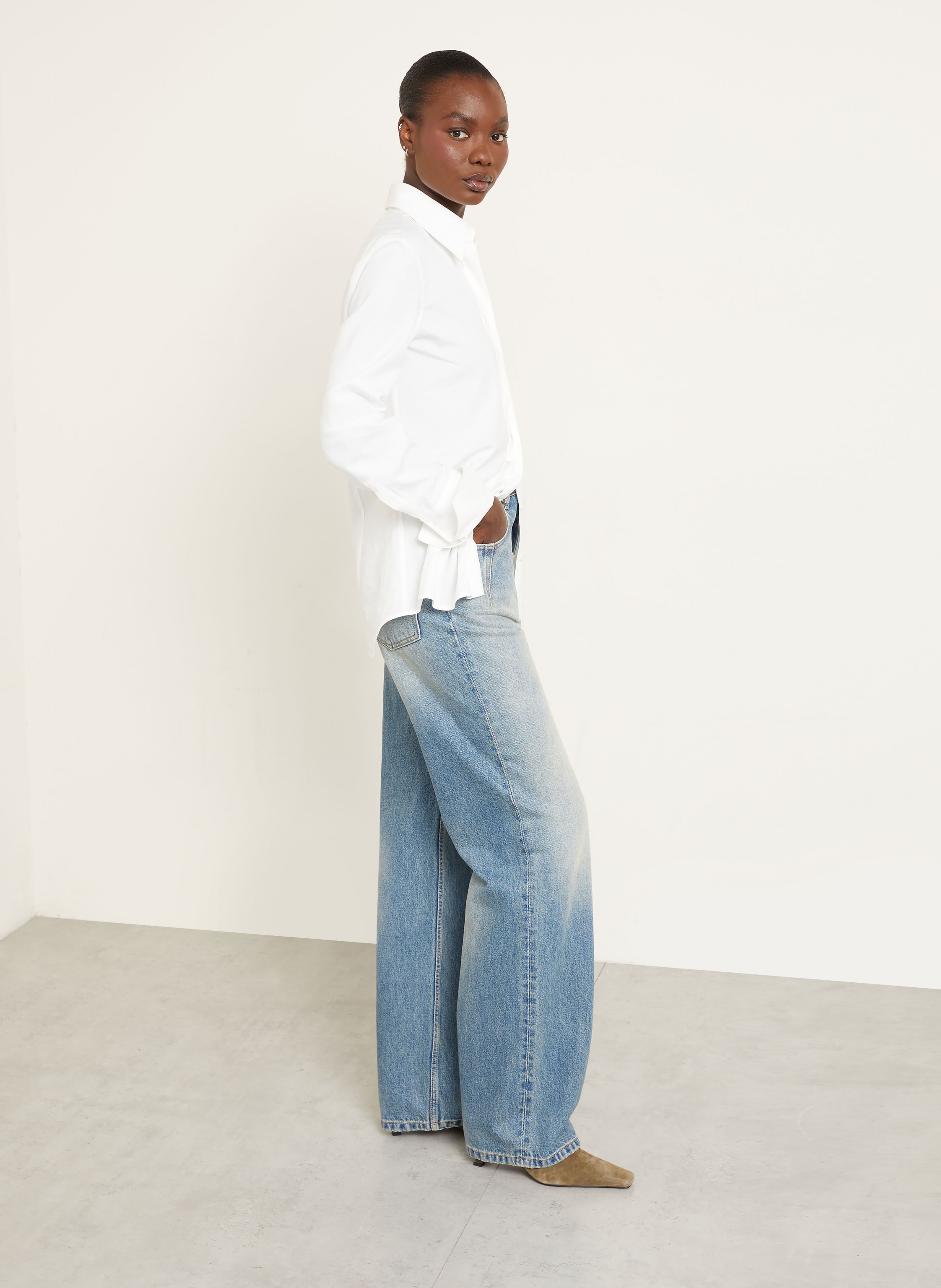 Thumbnail - Darkpark Straight Jeans Lu blau