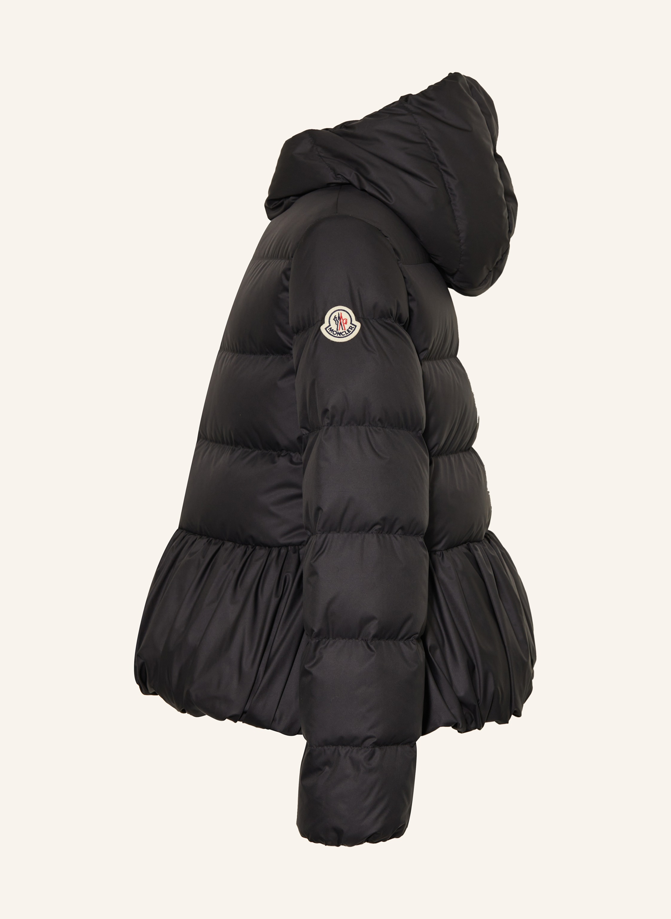 Thumbnail - Moncler Enfant Daunenjacke Elizaveta schwarz