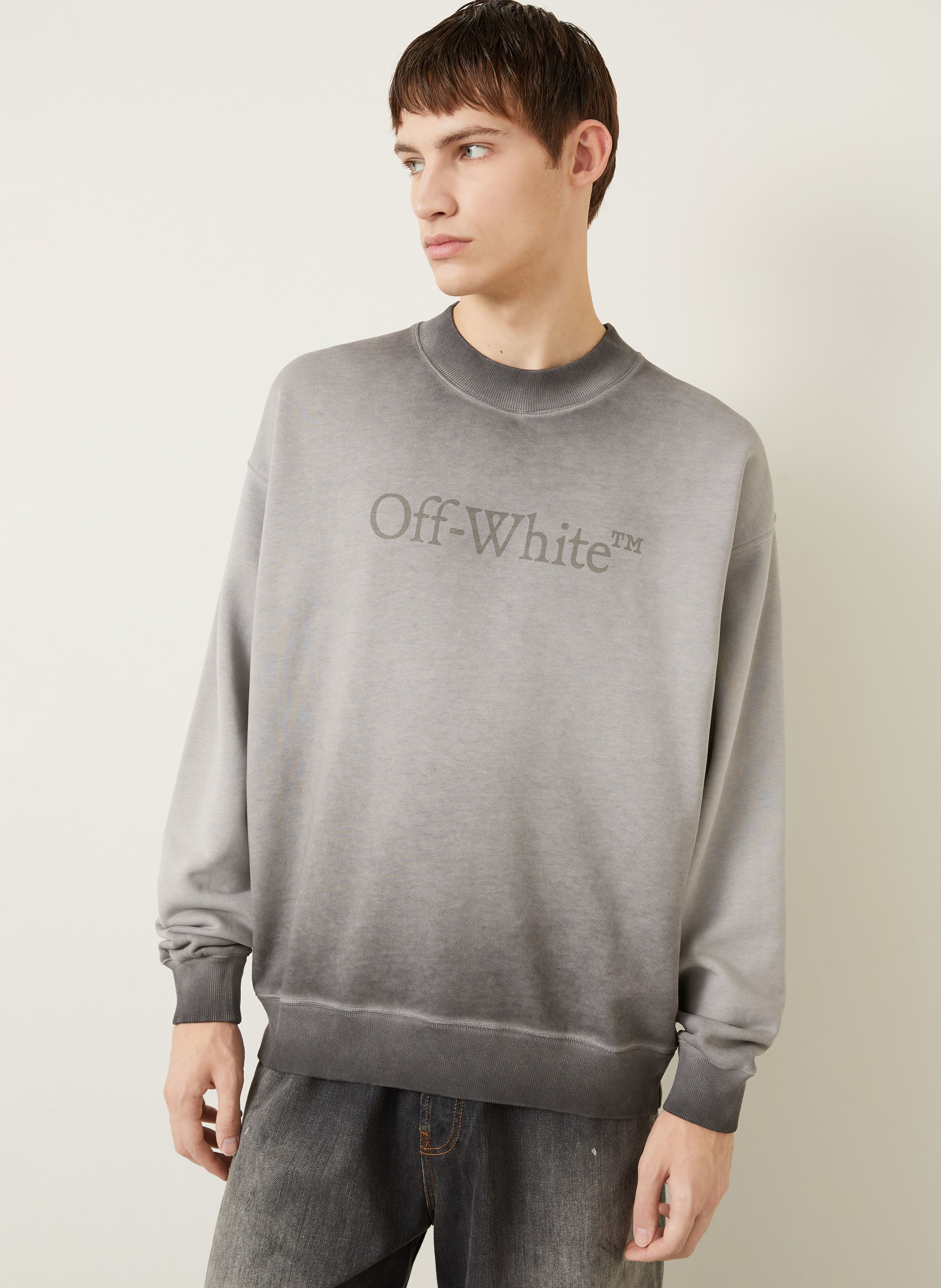 Thumbnail - Off-White Sweatshirt grau