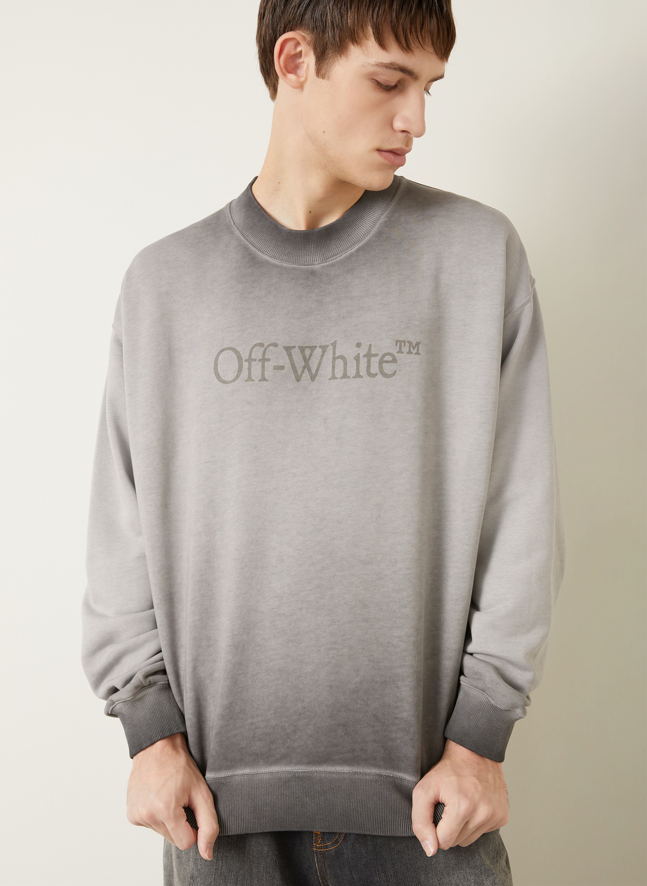 Thumbnail - Off-White Sweatshirt grau