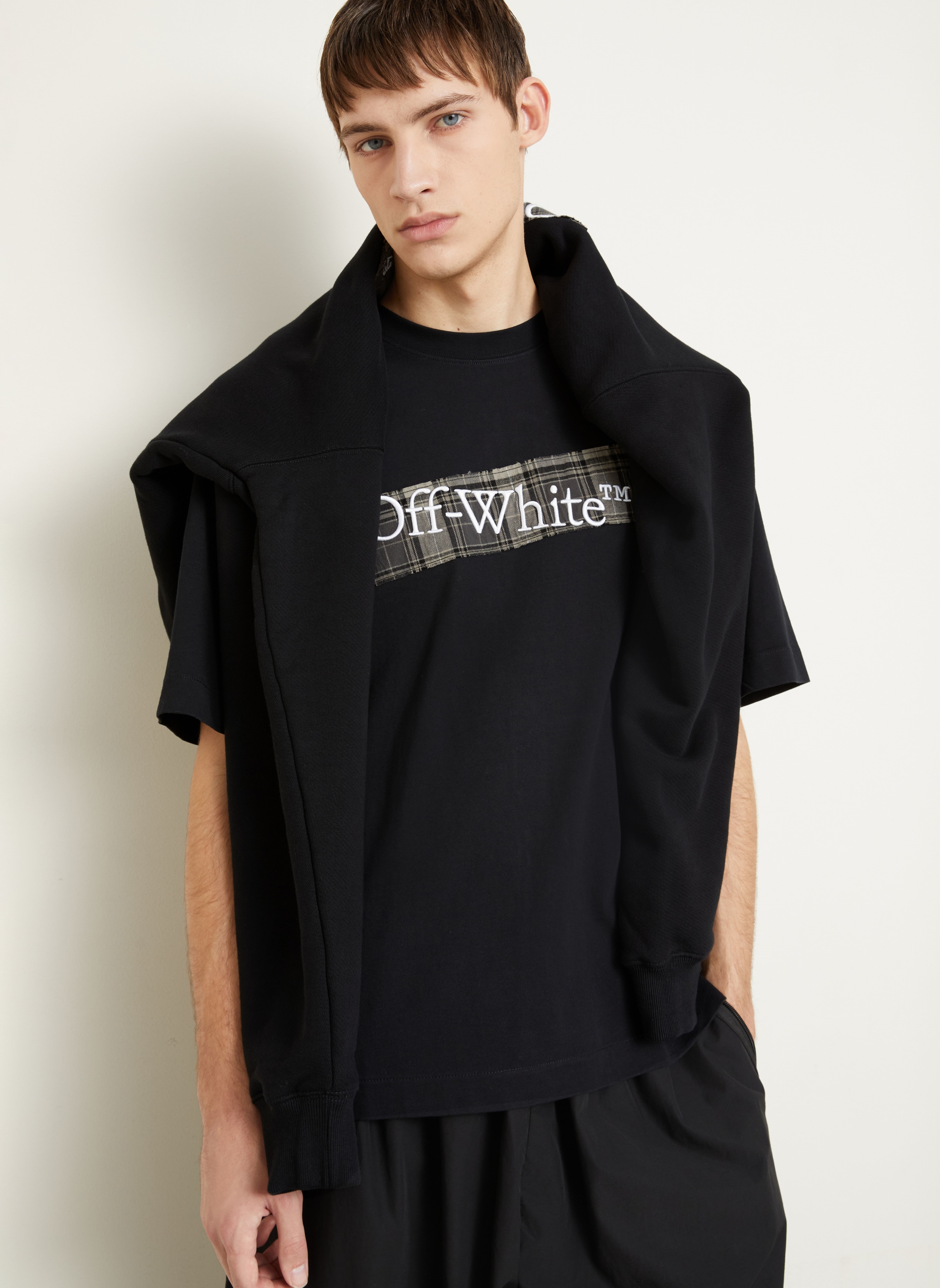 Thumbnail - Off-White T-Shirt schwarz